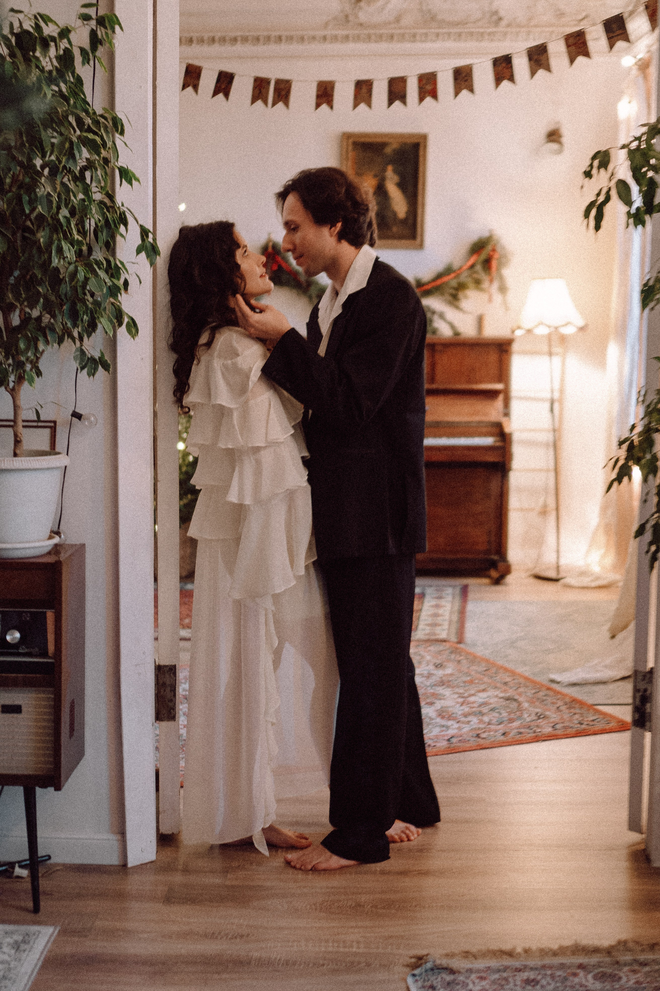 УТРО ЖЕНИХА И НЕВЕСТЫ В ФОТОСТУДИИ И ОСНОВНАЯ ФОТОСЕСИСИЯ ЗИМОЙ. Профессиональный фотограф, Санкт-Петербург — Виктория Богомолова