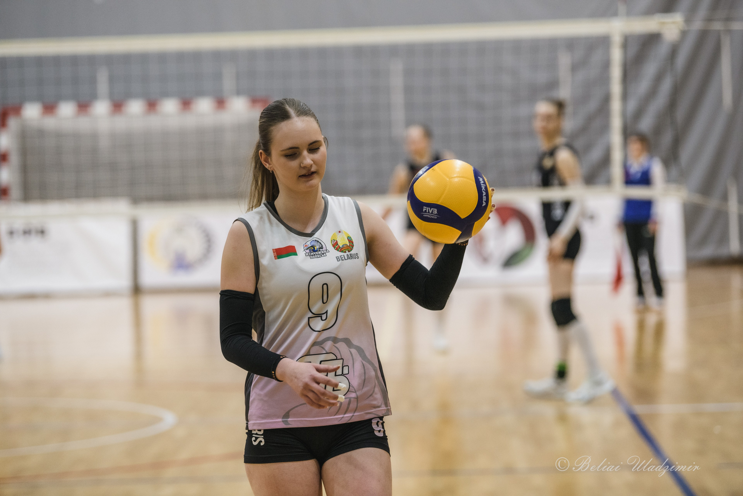 Первенство Республики Беларусь по волейболу среди девушек 2010–2011 гр. Репортажный фотограф Владимир Беляй