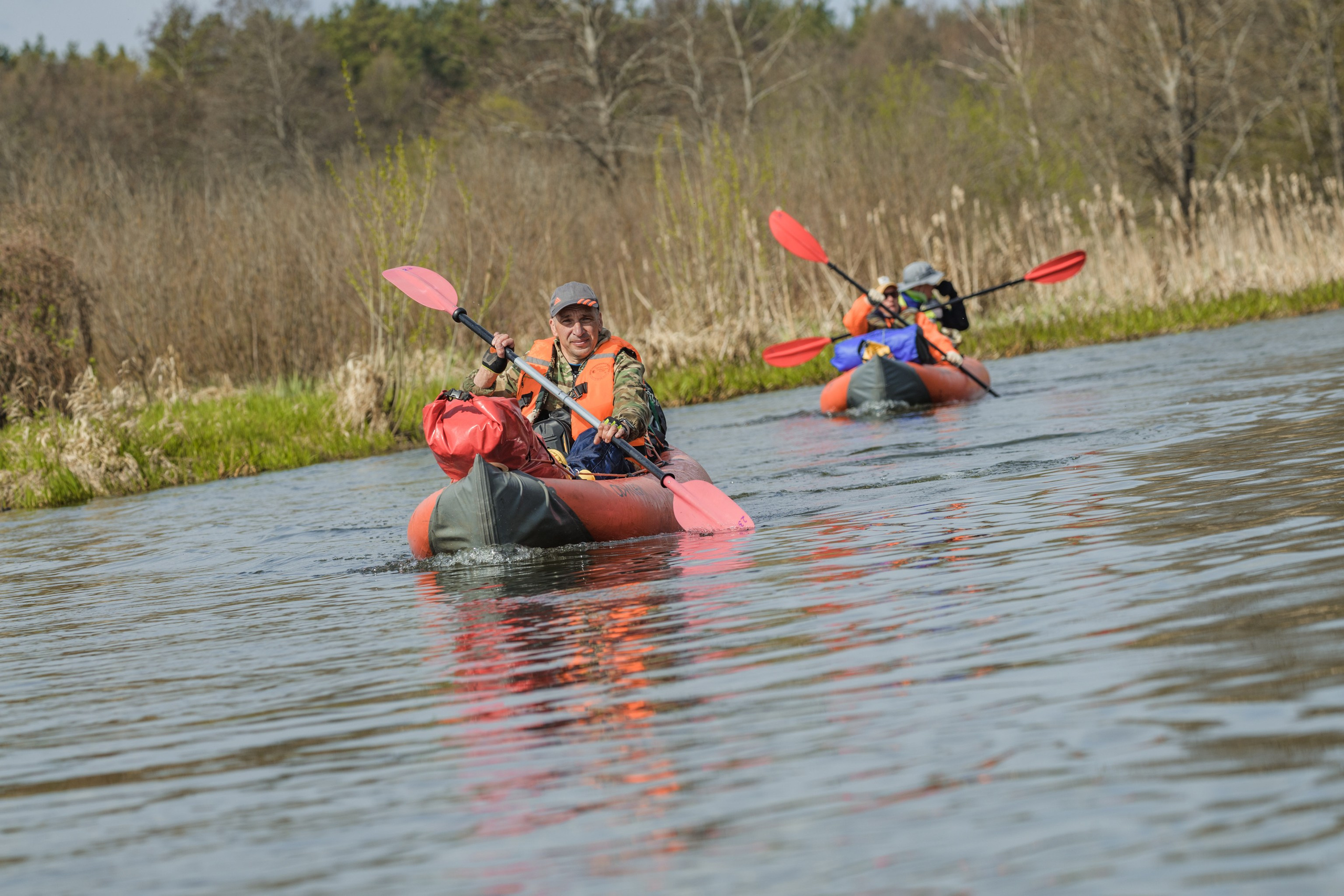 Водный поход 1-й кс по реке Случь. Репортажный фотограф Владимир Беляй