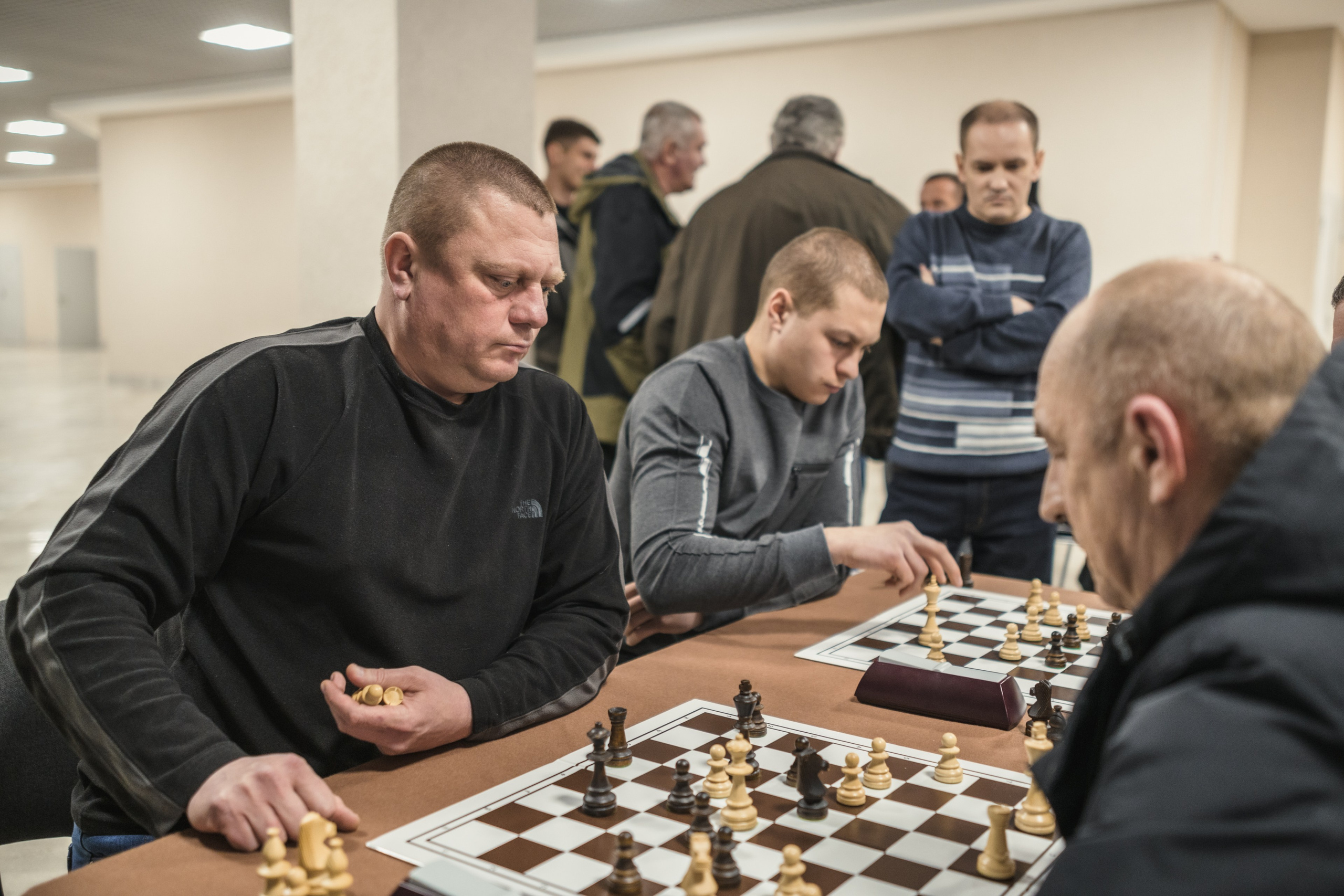 Чемпионат Мозырского района по шахматам. Репортажный фотограф Владимир Беляй