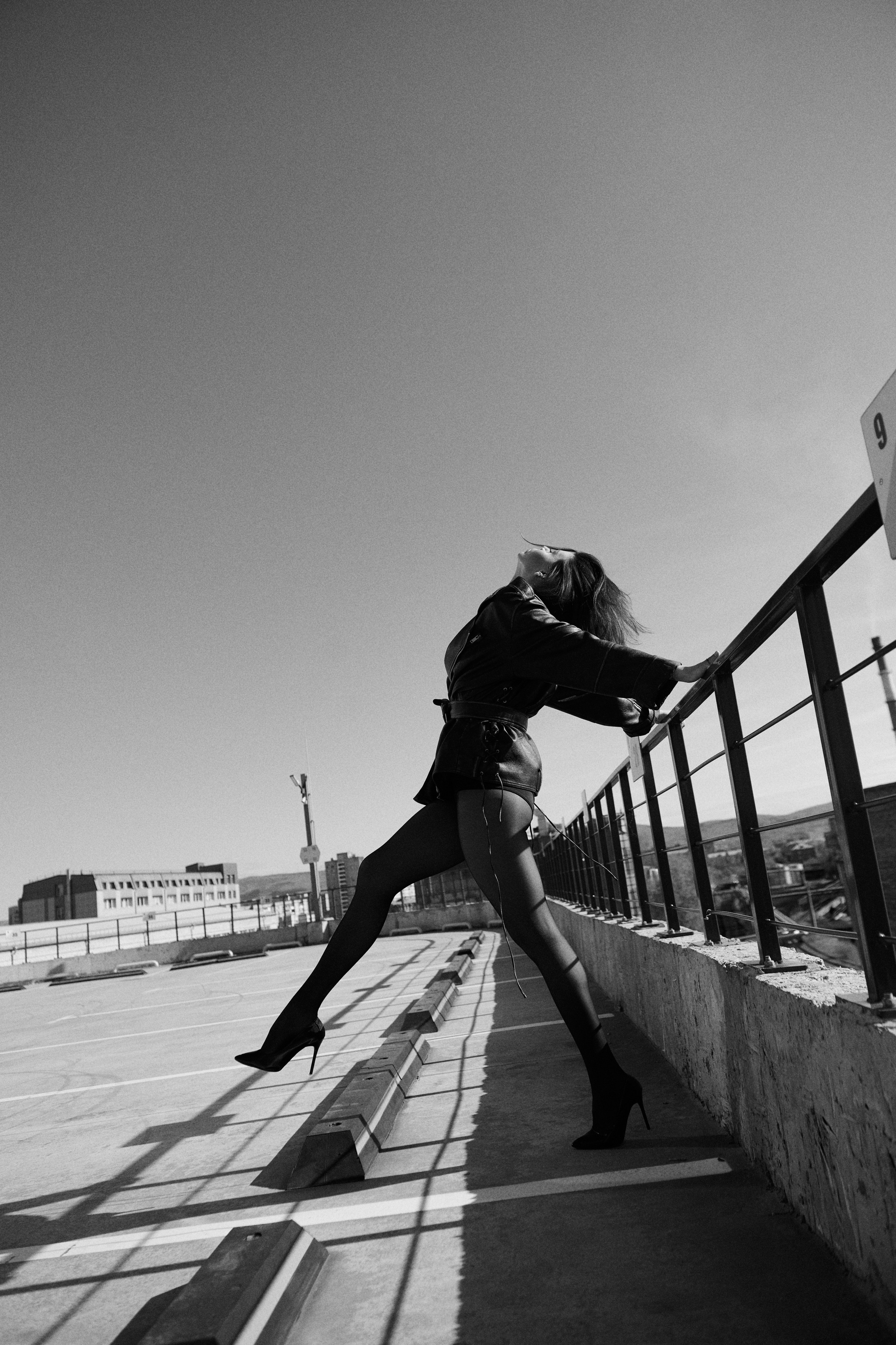 Фотосессия на крыше в Красноярске. Фотограф-визажист в Красноярске Алина Духновская