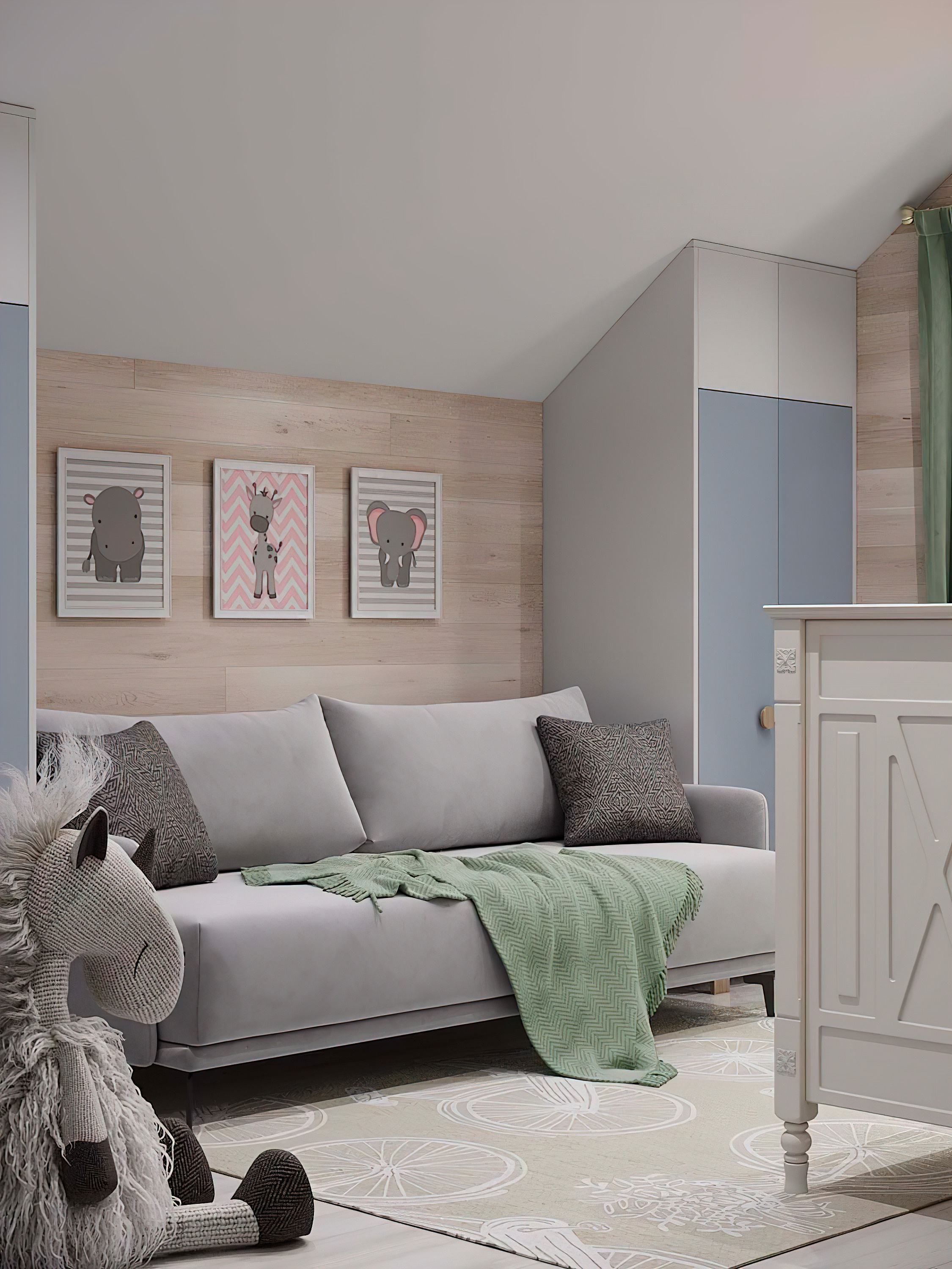 Загородный 2 этажный дом для замечательной молодой семьи. Батракова Наталья дизайнер интерьеров Санкт-Петербург Москва Архангель