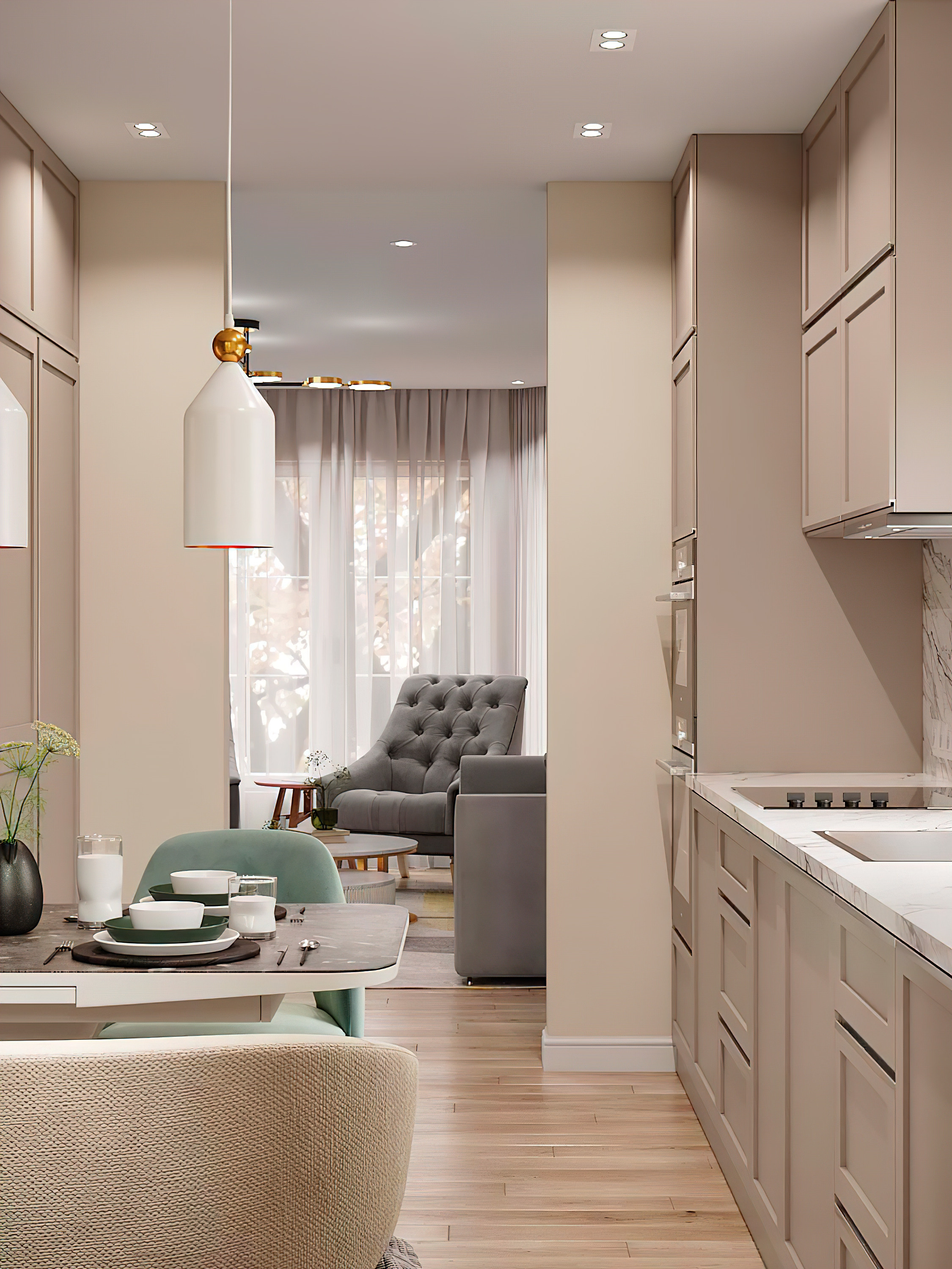 Загородный 2 этажный дом для замечательной молодой семьи. Батракова Наталья дизайнер интерьеров Санкт-Петербург Москва Архангель