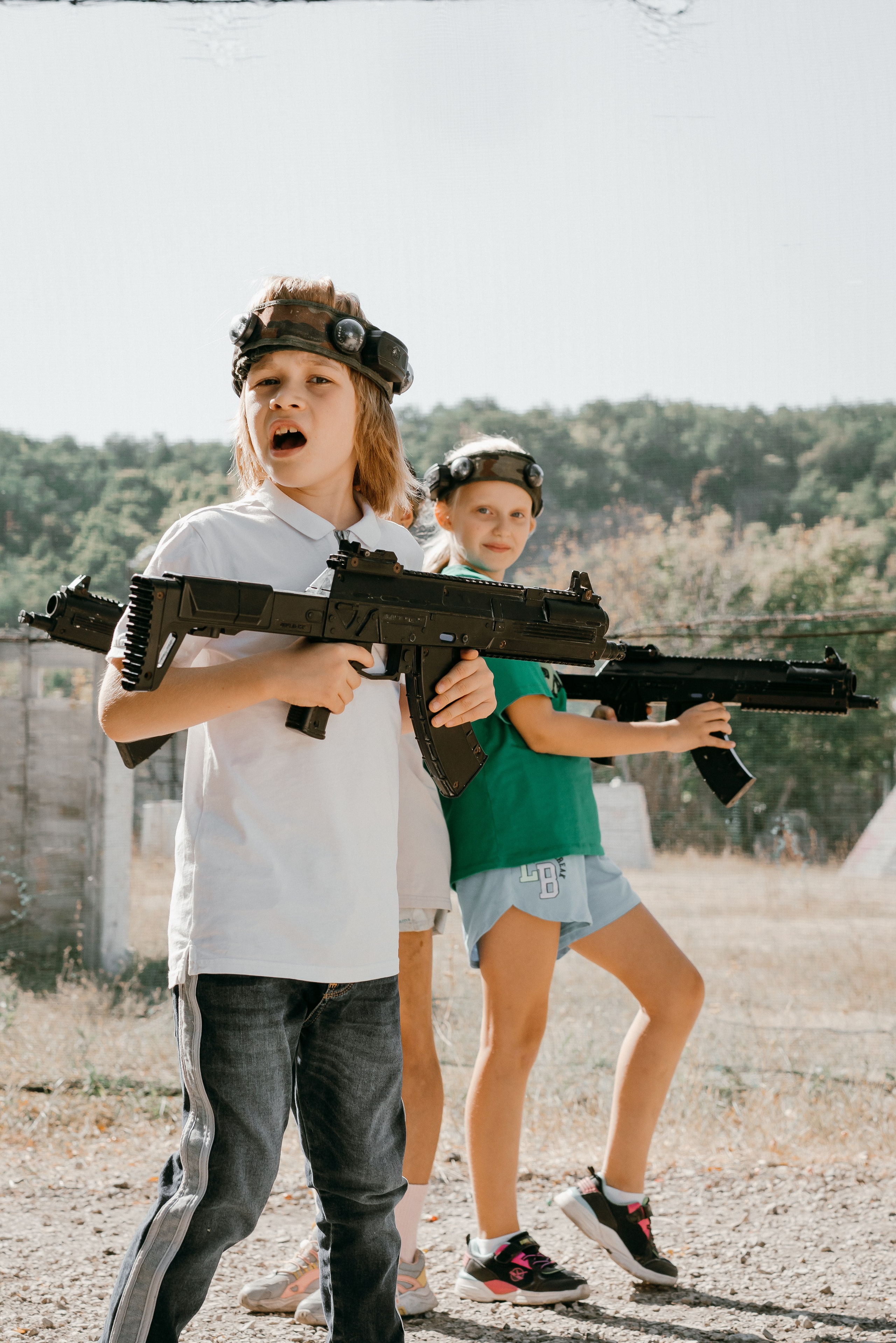 Репортаж: день рождения (лазертаг). Фотограф Шунова Саша