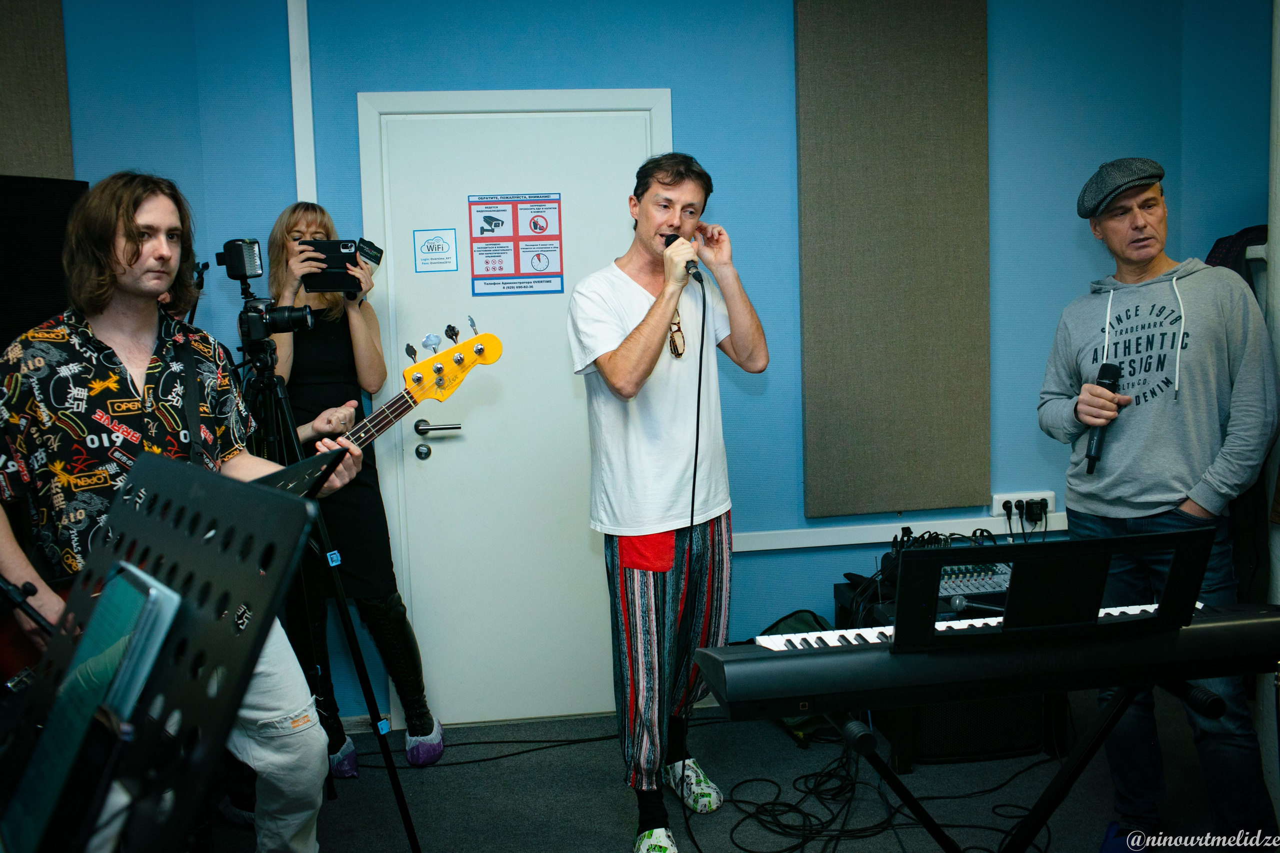 Репетиция Сергея Арутюнова. Art photographer Nino