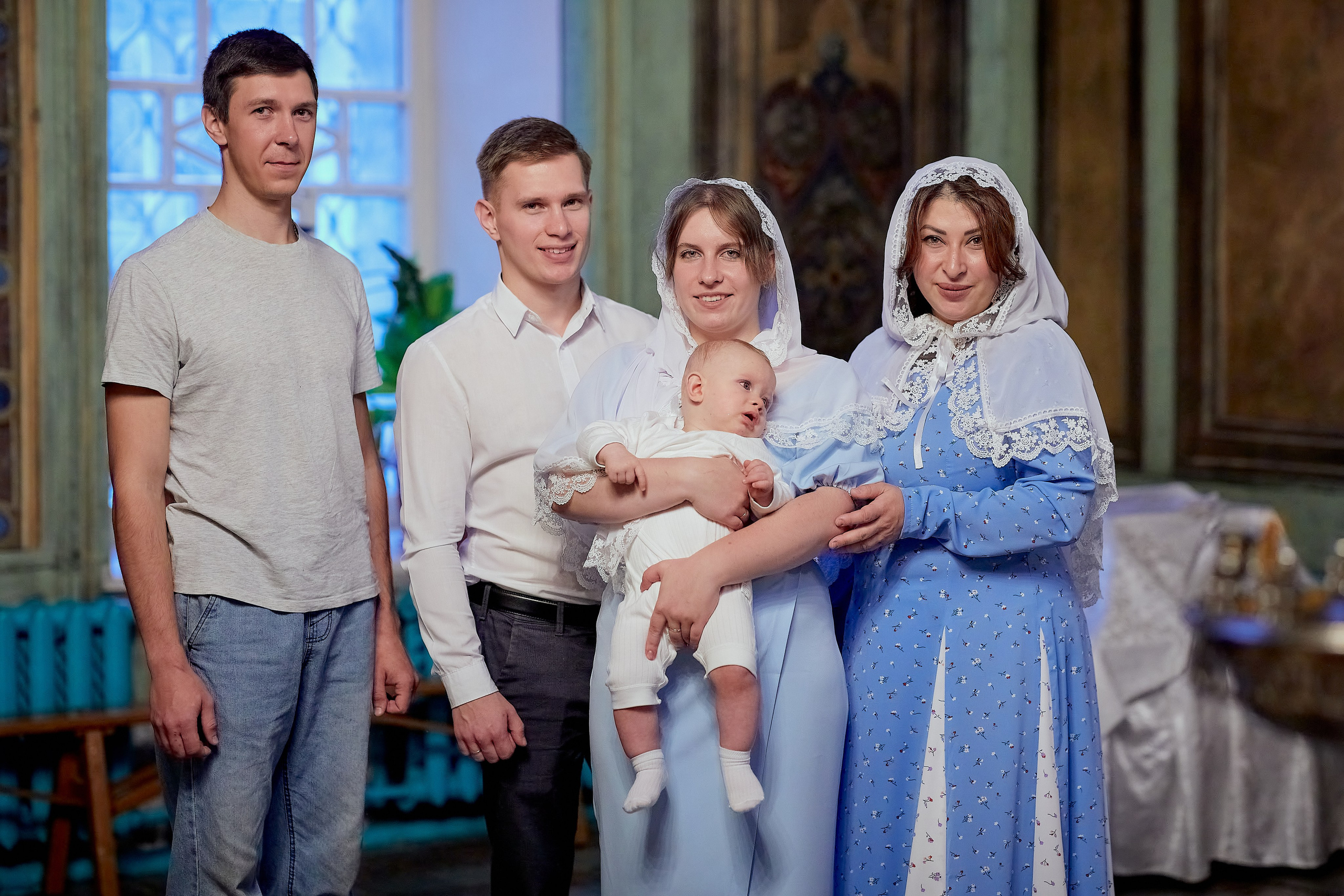 Крещение Егорушки. Семейный и детский фотограф в Ярославле Юлия Галашина