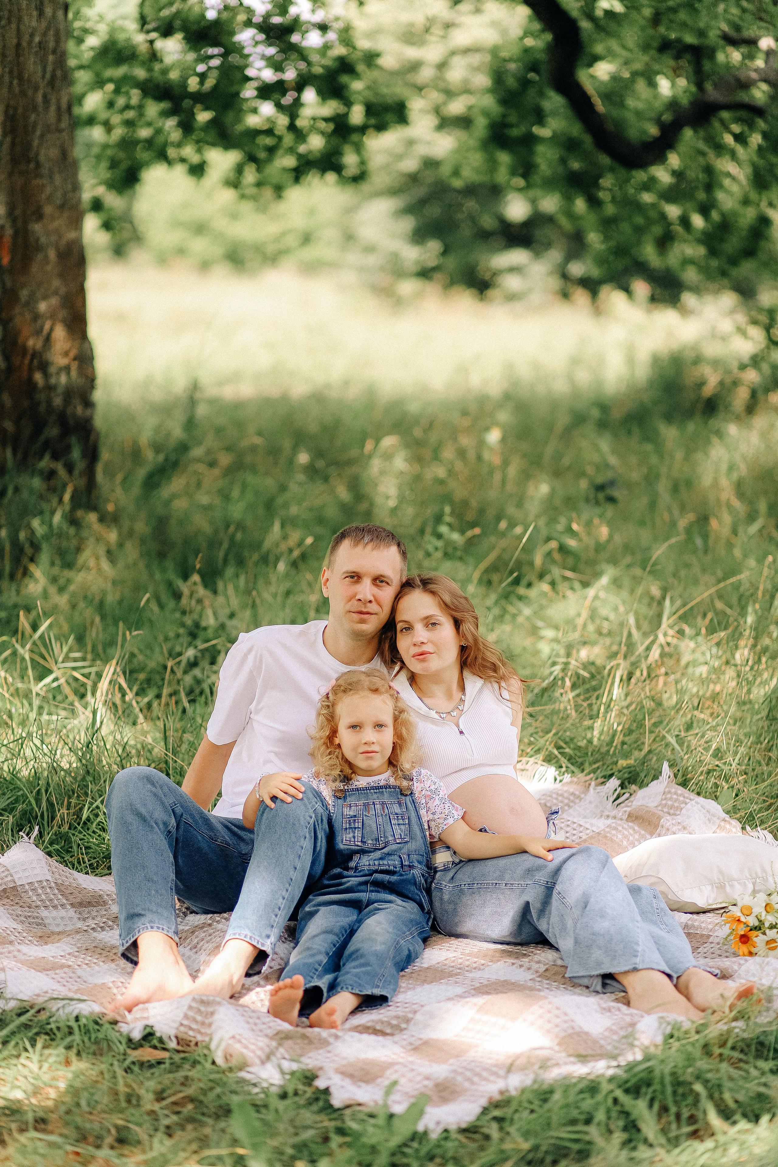 Кристина, Андрей и Вика. Семейный фотограф Юлия Тиева