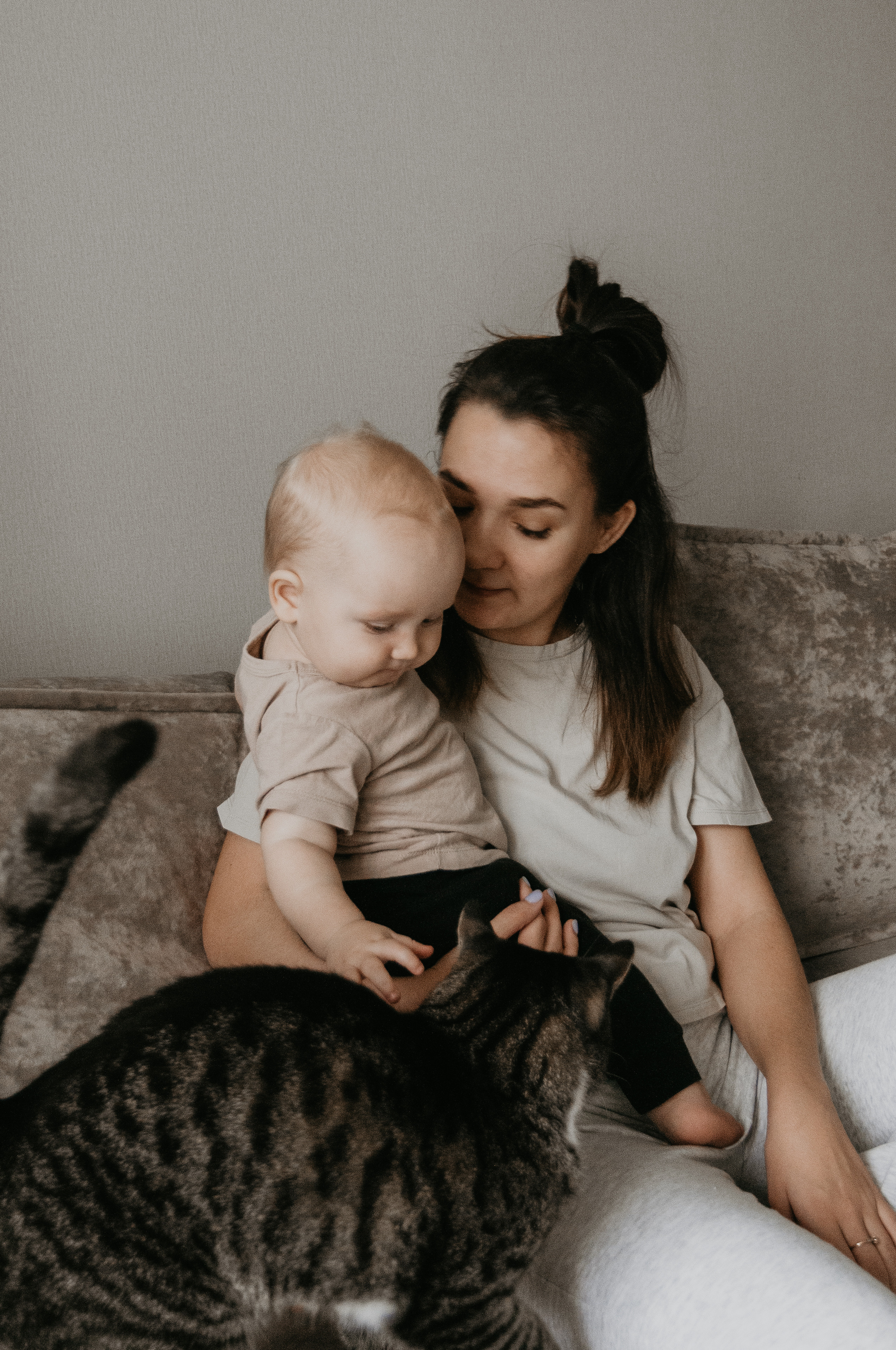 Домашняя семейная съёмка для Алины и Матвея. Свадебный и семейный фотограф г. Ярославль Савинская Анастасия