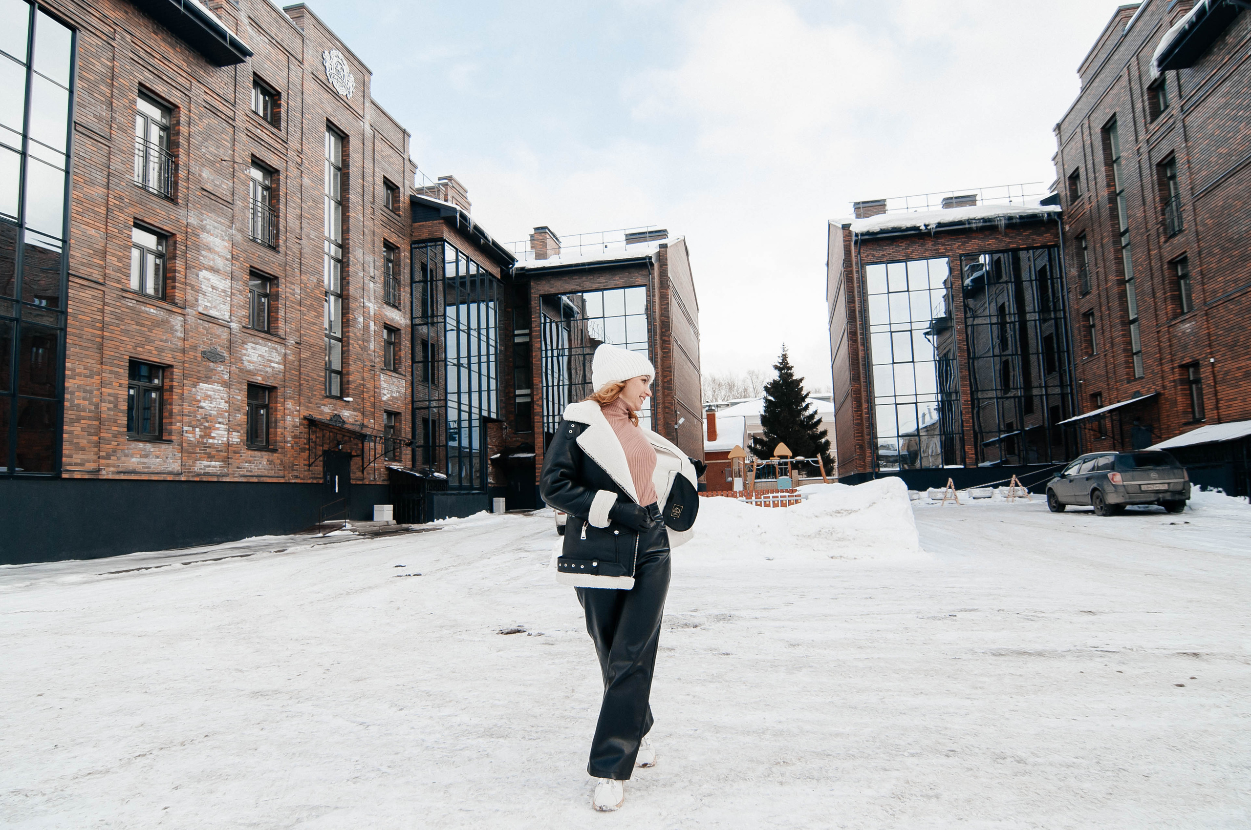 Прогулочная съёмка зимой для Натальи. Свадебный и семейный фотограф г. Ярославль Савинская Анастасия