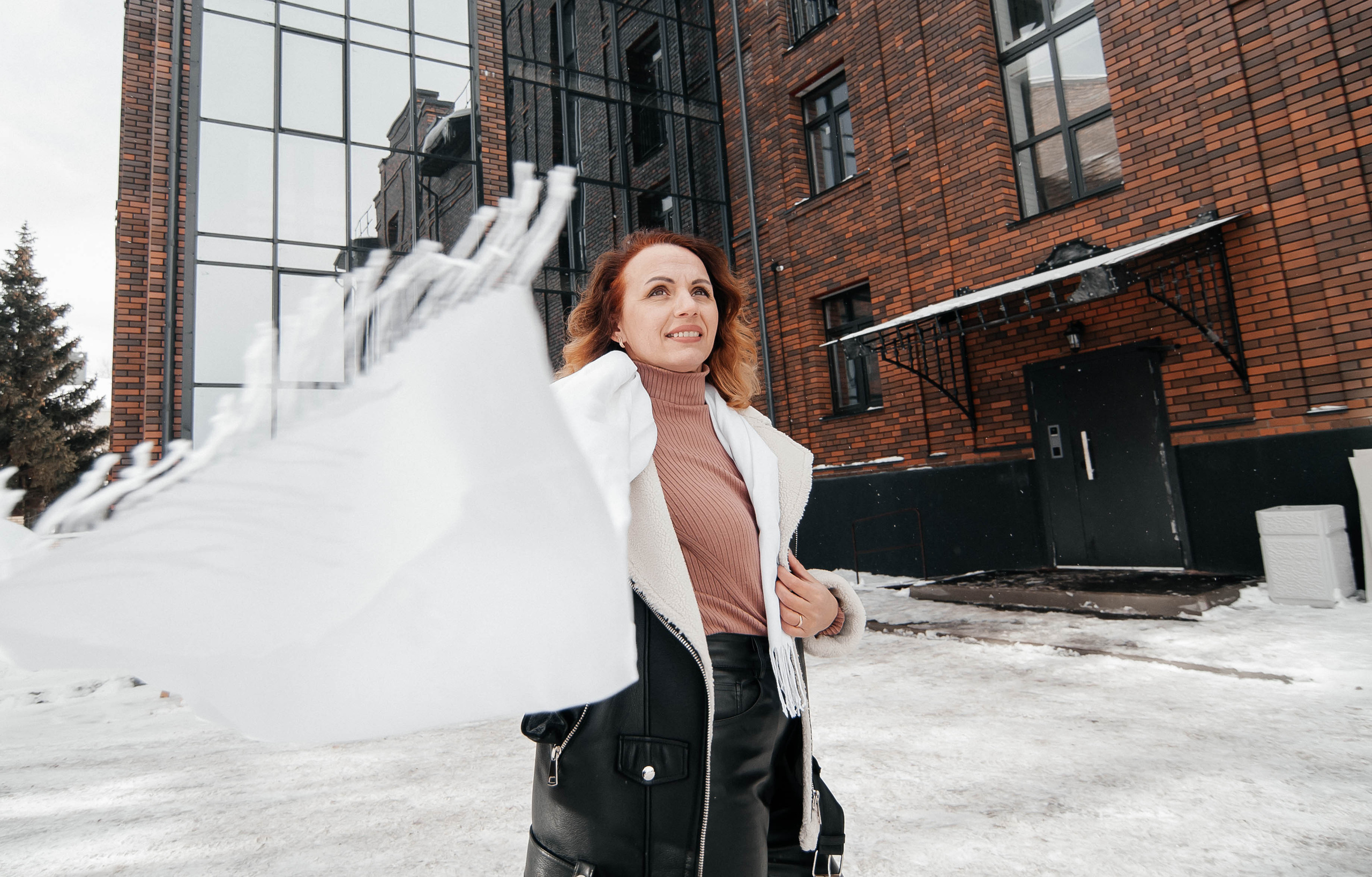 Прогулочная съёмка зимой для Натальи. Свадебный и семейный фотограф г. Ярославль Савинская Анастасия