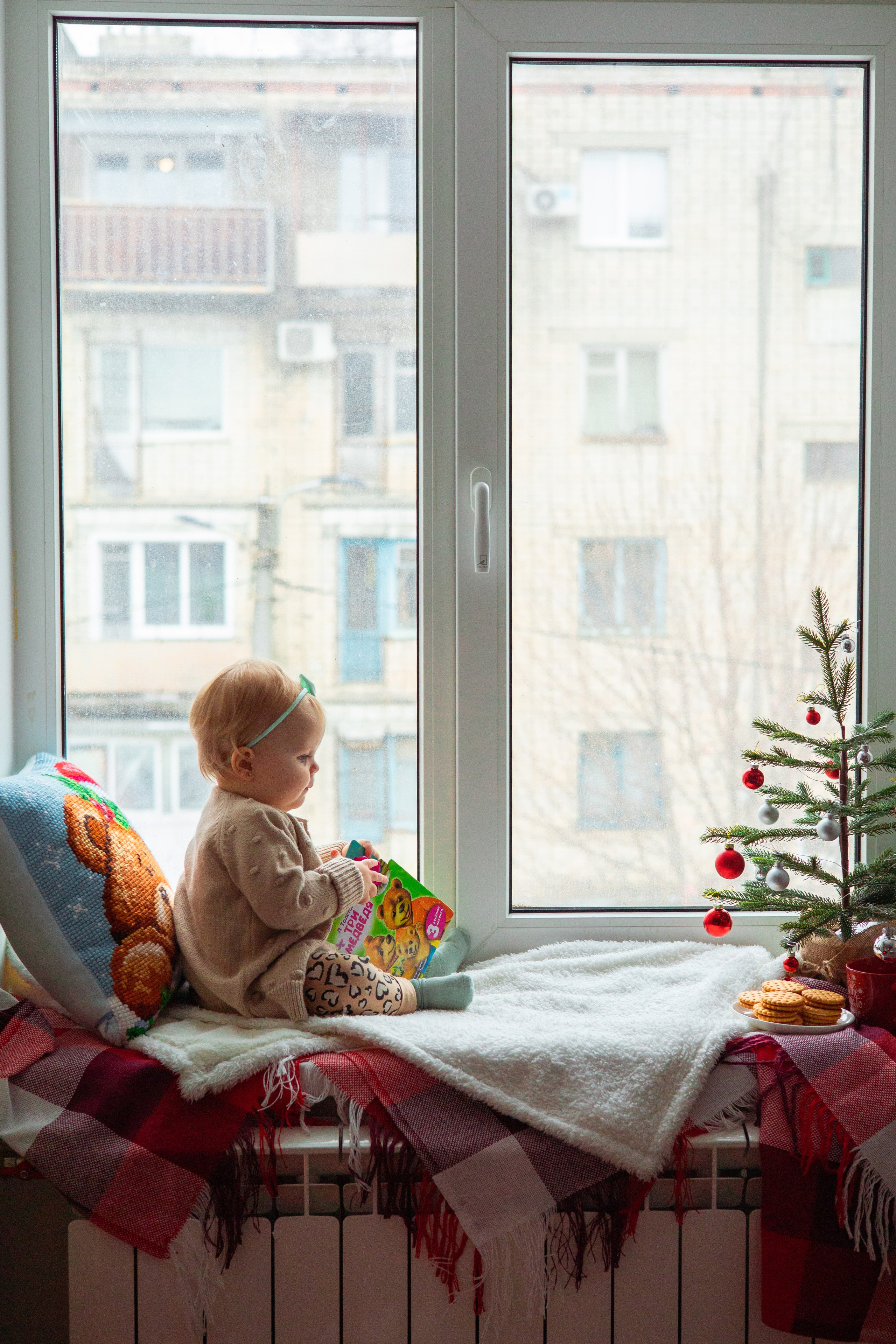 Новогоднее окно. Семейный и детский фотограф в Михайловке Татьяна Лестьева