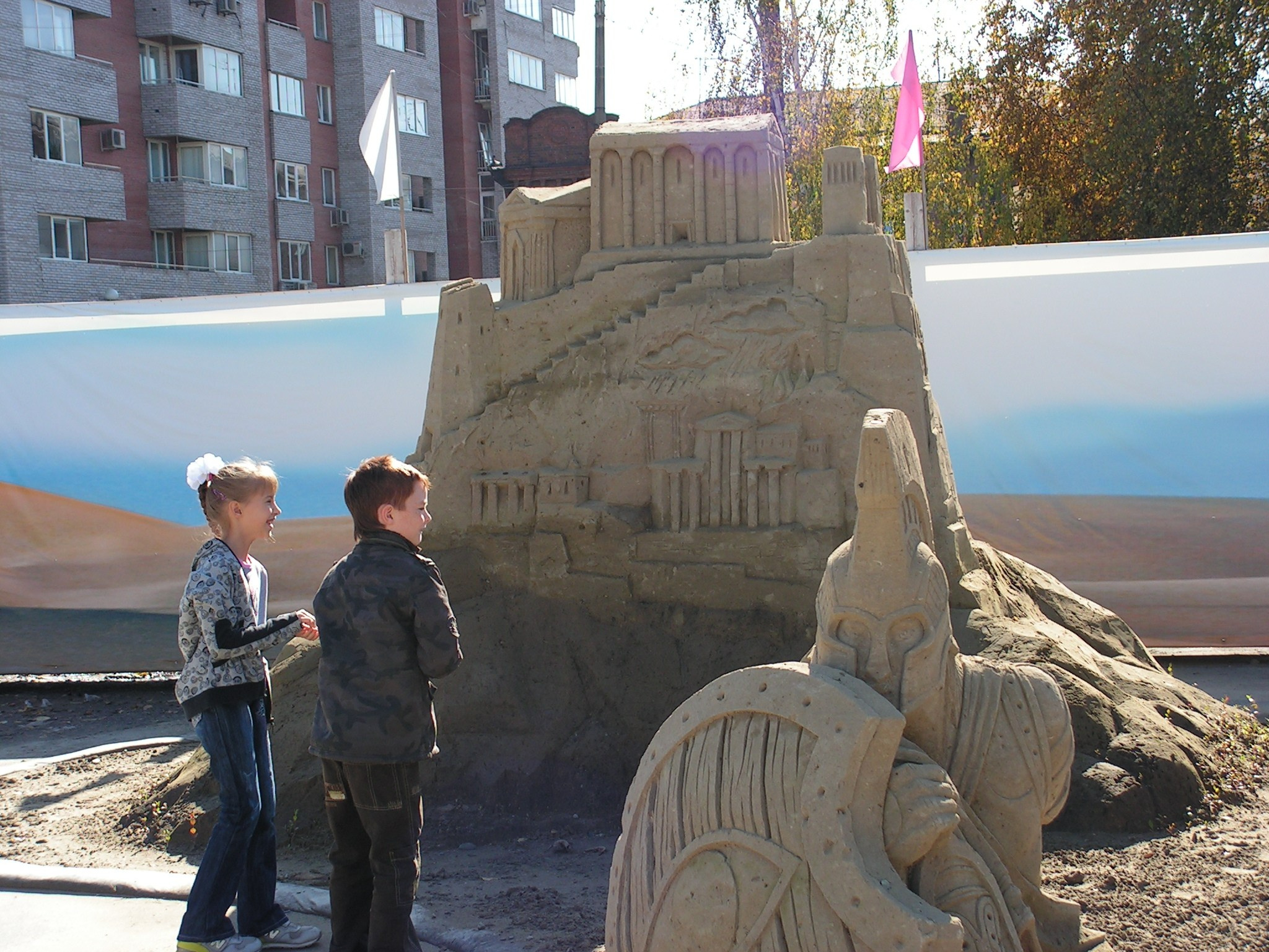 Песочные фигуры с Рускалевы 20.09.2009. Семейный, Свадебный фотограф СПБ Питер— Романова Екатерина