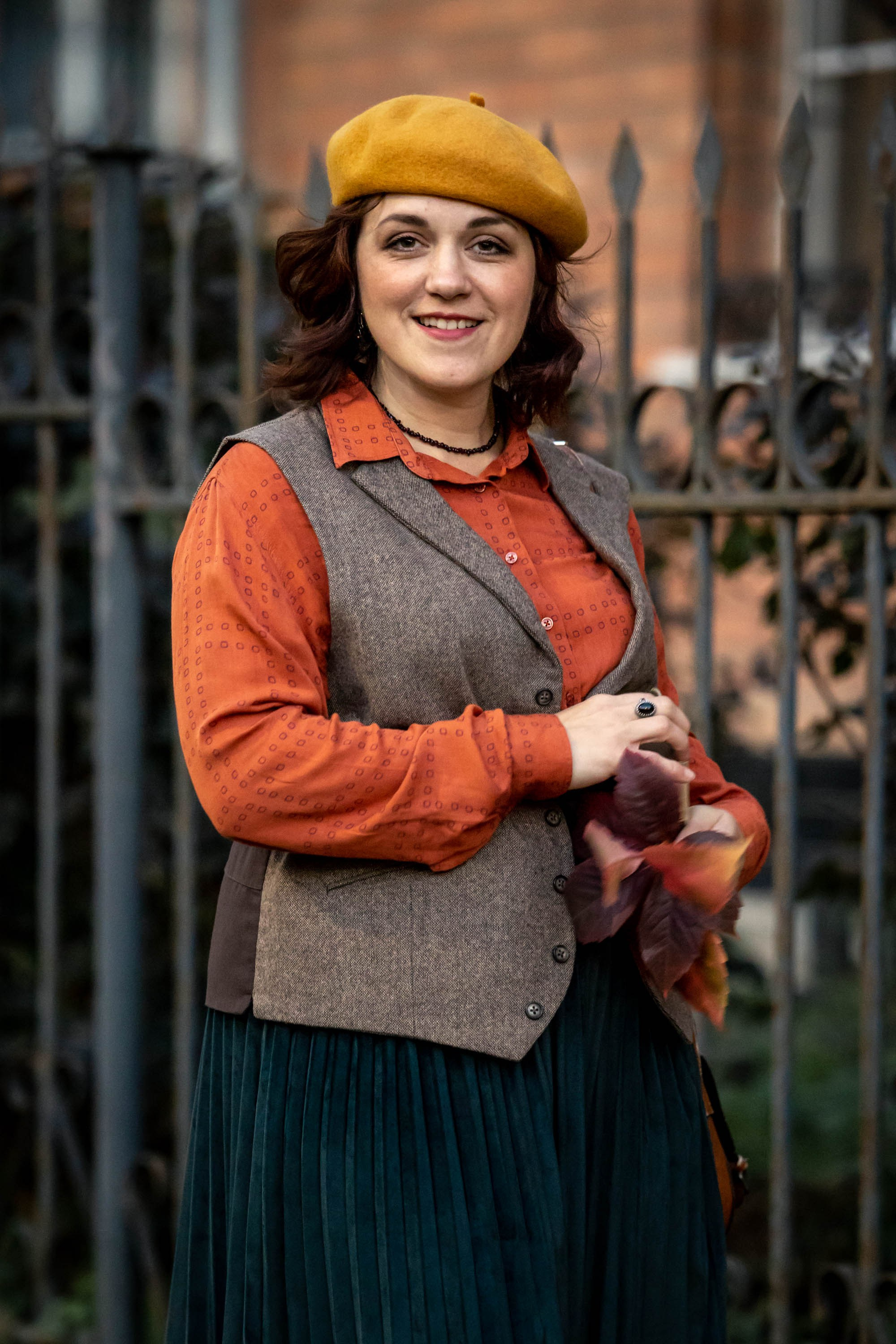 Оксана. Осень. Наталия Клевинскас портретный фотограф в Костроме