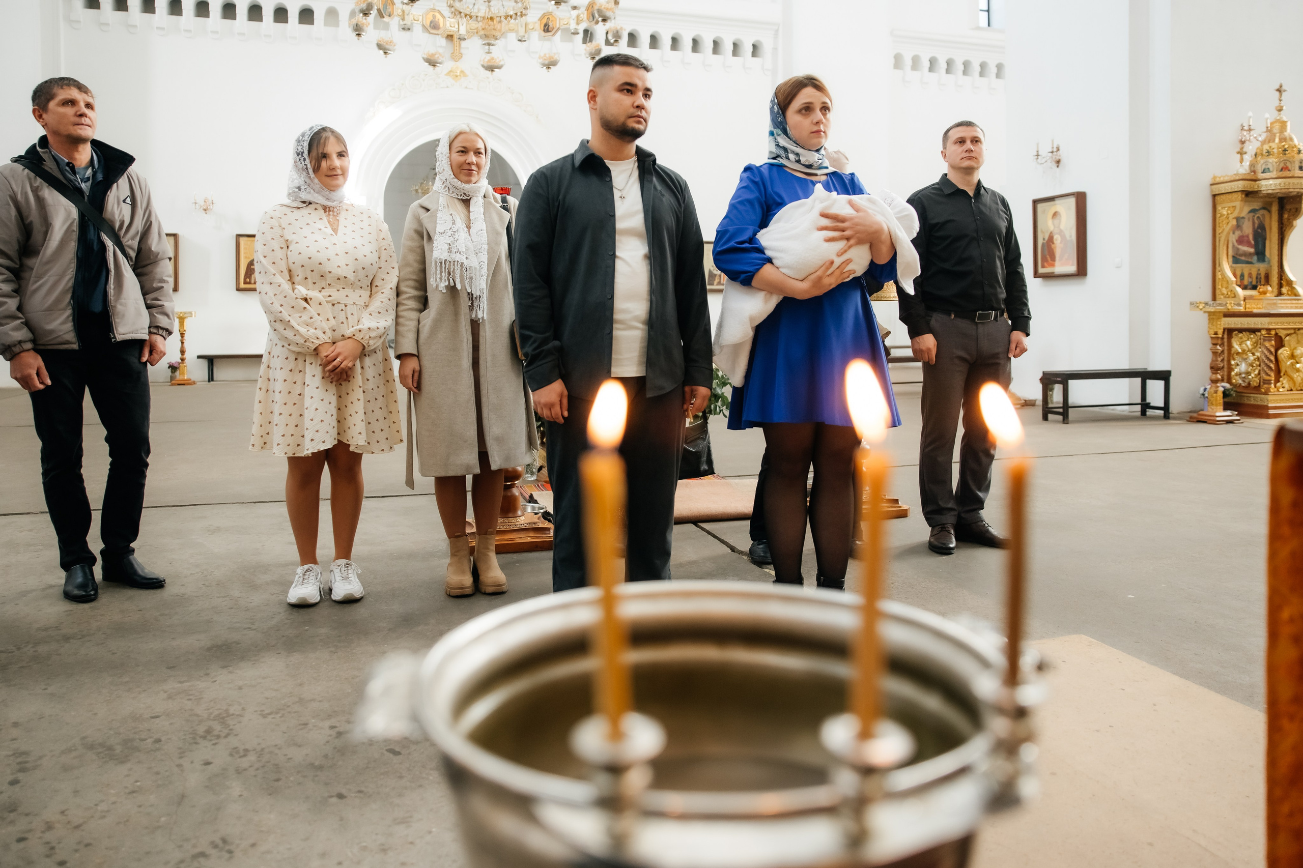 Крещение Мирославы. Храм иконы Божьей Матери «Всех скорбящих Радость». Фотограф ВИКА МЕДУЗА