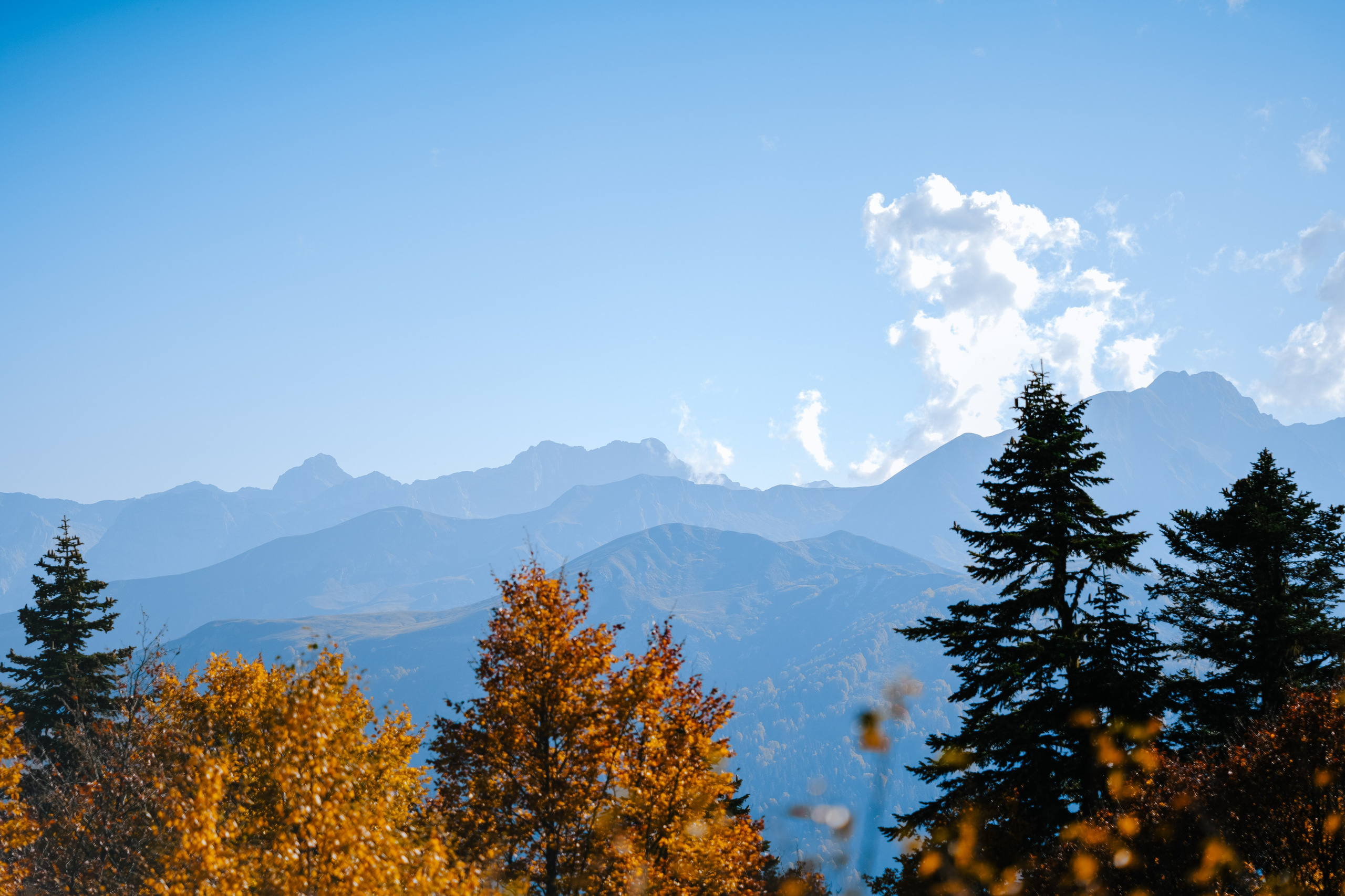 Роза Пик, тропа Турья ✽ Октябрь. Репортажный фотограф | Роза Хутор Красная Поляна Сочи Сириус