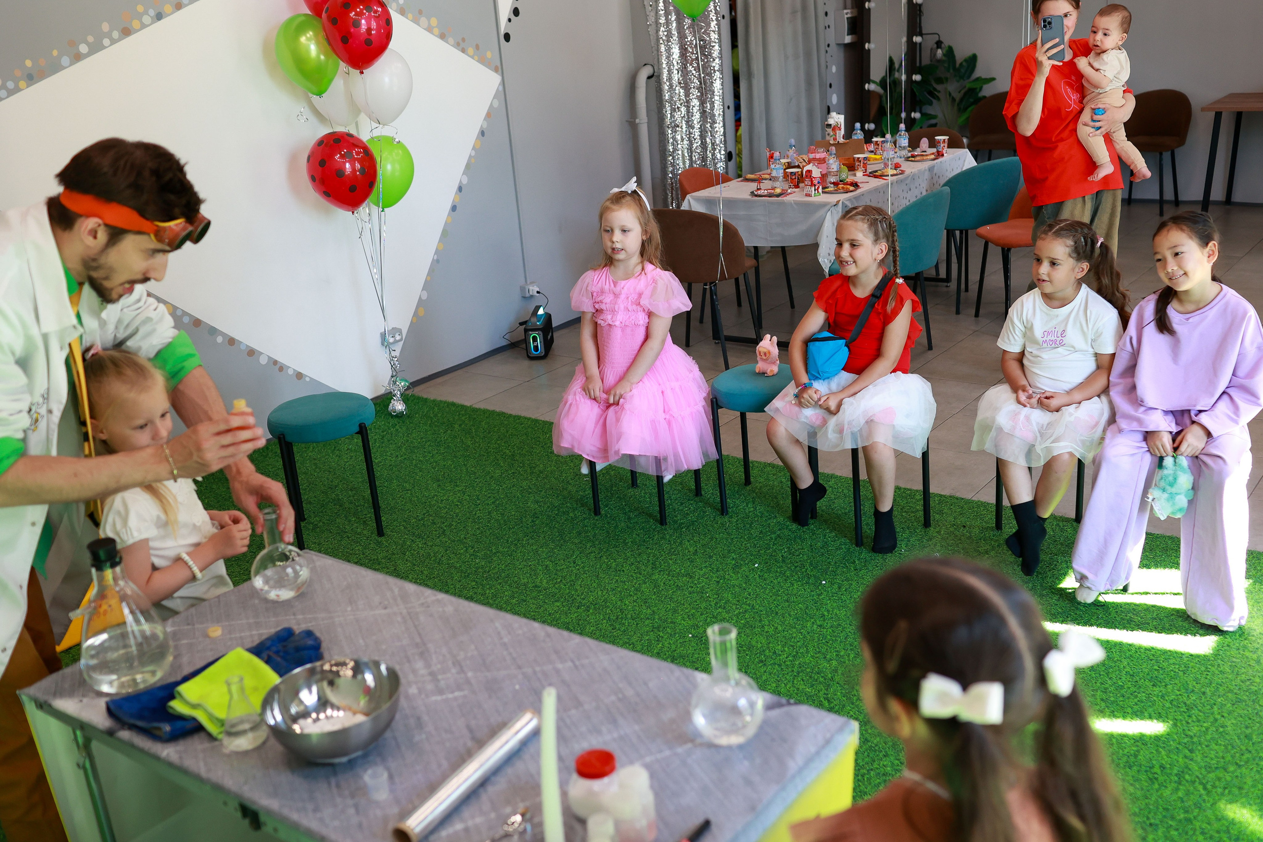 День рождения Таи. Семейный и детский фотограф в Москве Юлия