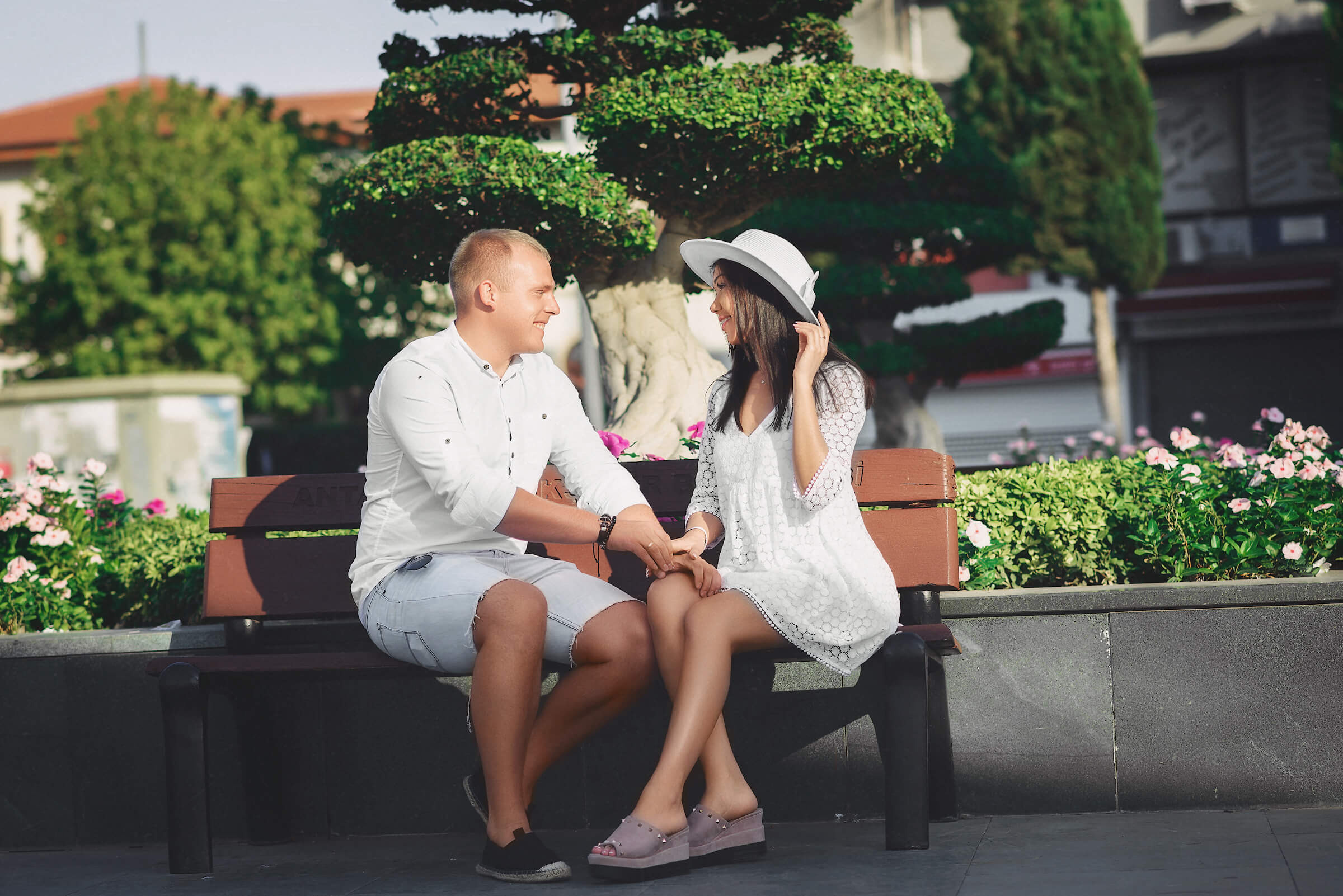 Walking through the Kaleici district in Antalya, Turkey. Photographer in Warsaw