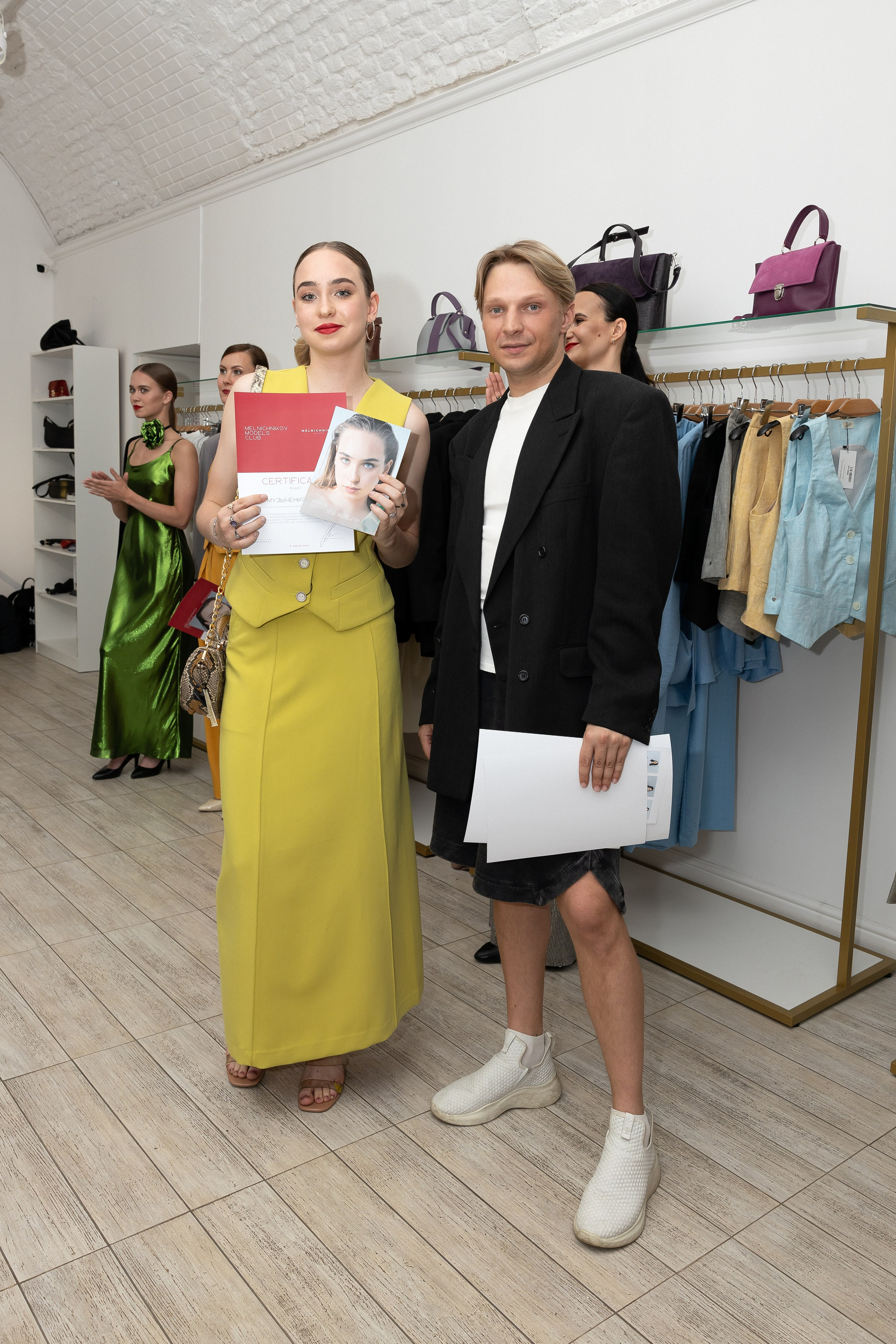 Выпуск курса Melnichnikov Models Club. Фотограф в Санкт-Петербурге Вагнер Юлия