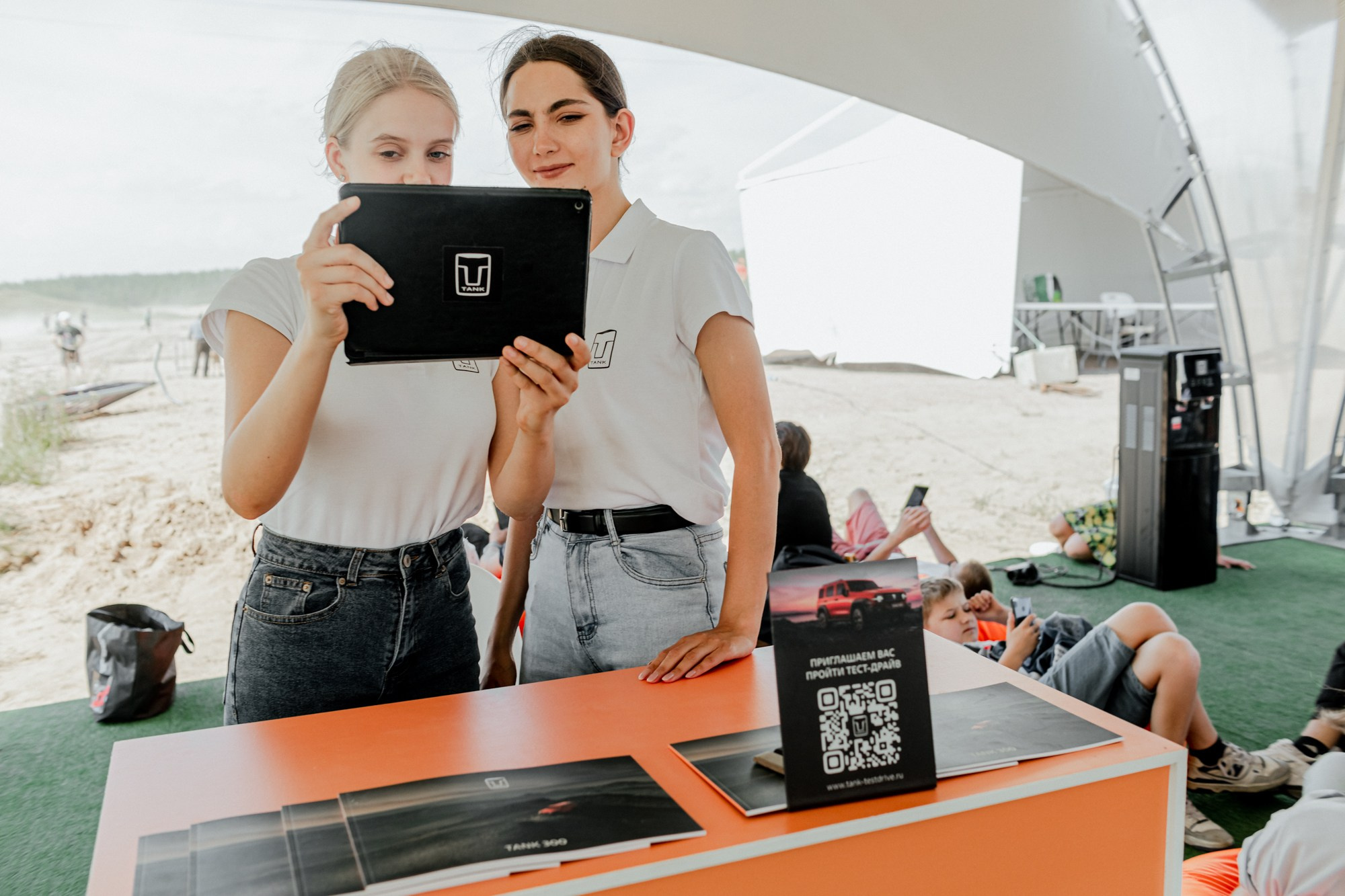 Тест-драйв TANK на Гонке Героев. Night2Day Санкт-Петербург