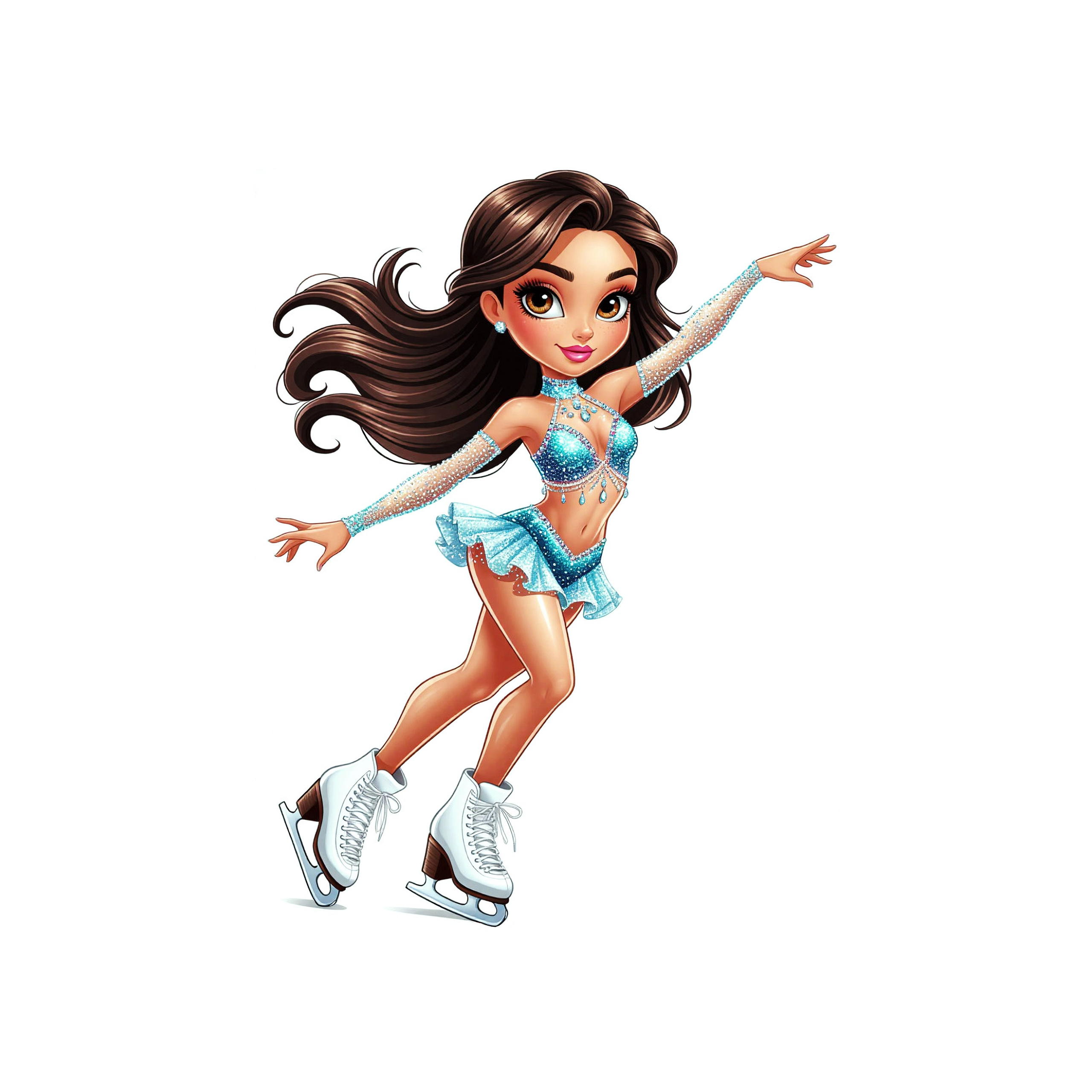 ФК девочки на белом фоне. Фигурное катание для взрослых и детей на Васильевском 🌟