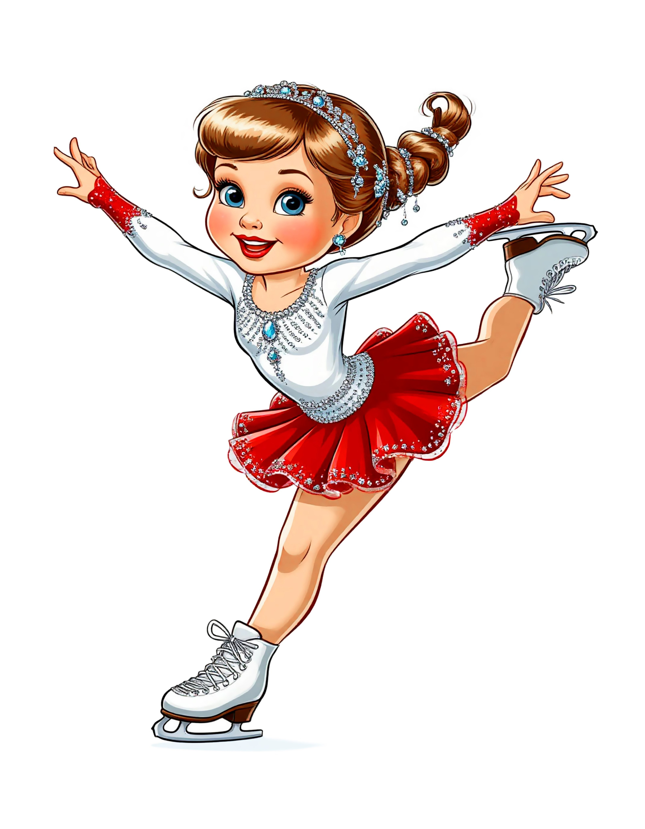 ФК девочки на белом фоне. Фигурное катание для взрослых и детей на Васильевском 🌟