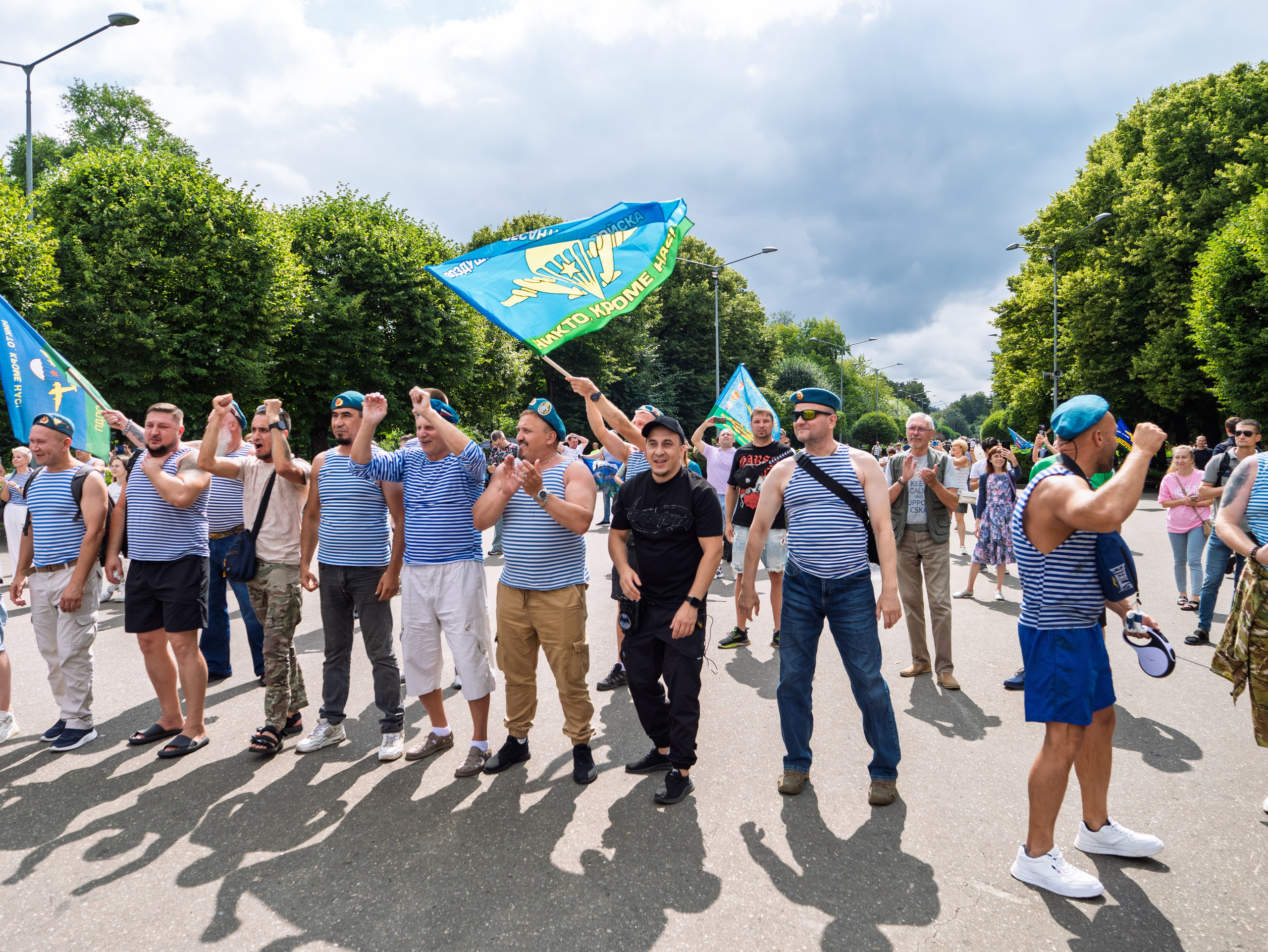 Празднование 95-летия ВДВ в парке горького 2 августа 2025 гола. Фотограф Никифоров-Гордеев Сергей. Москва и МО