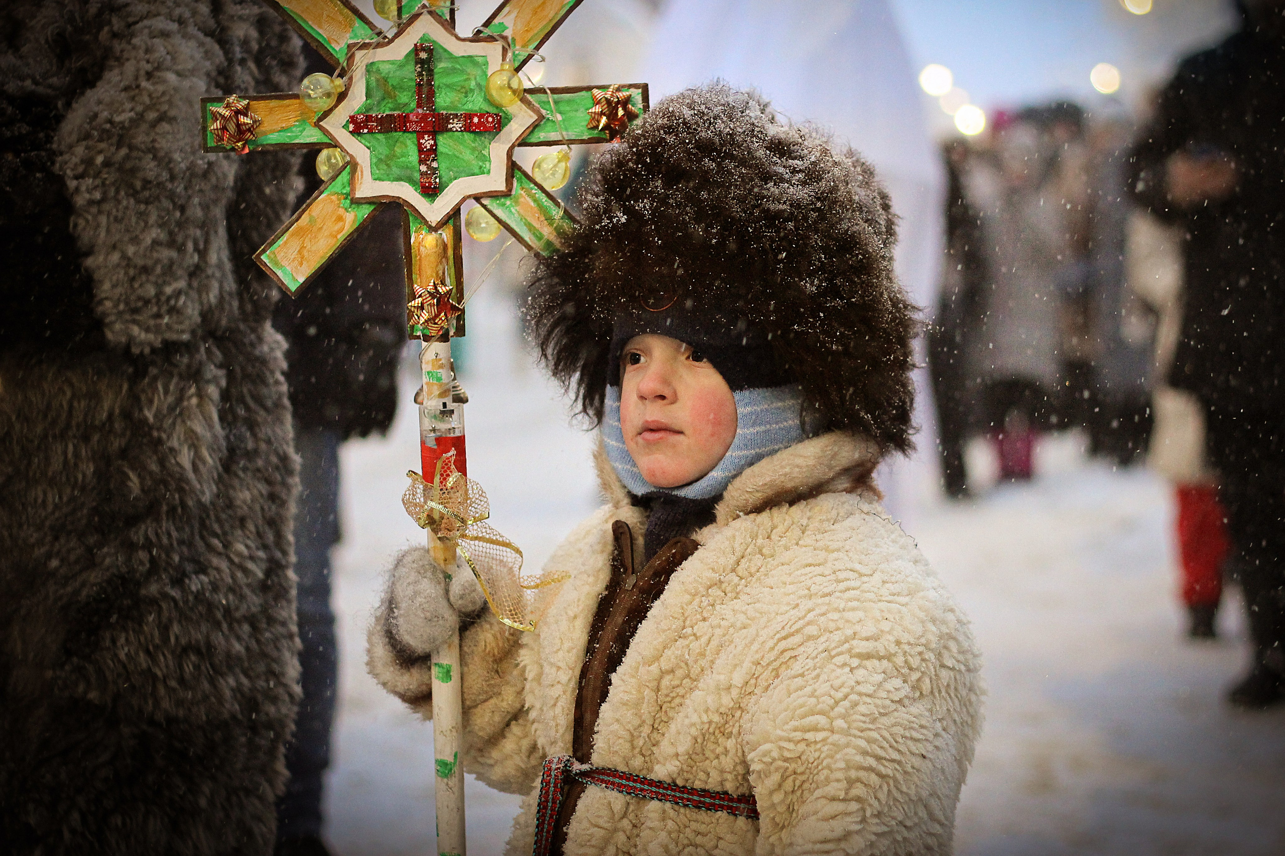 Рождественское шествие за звездой 