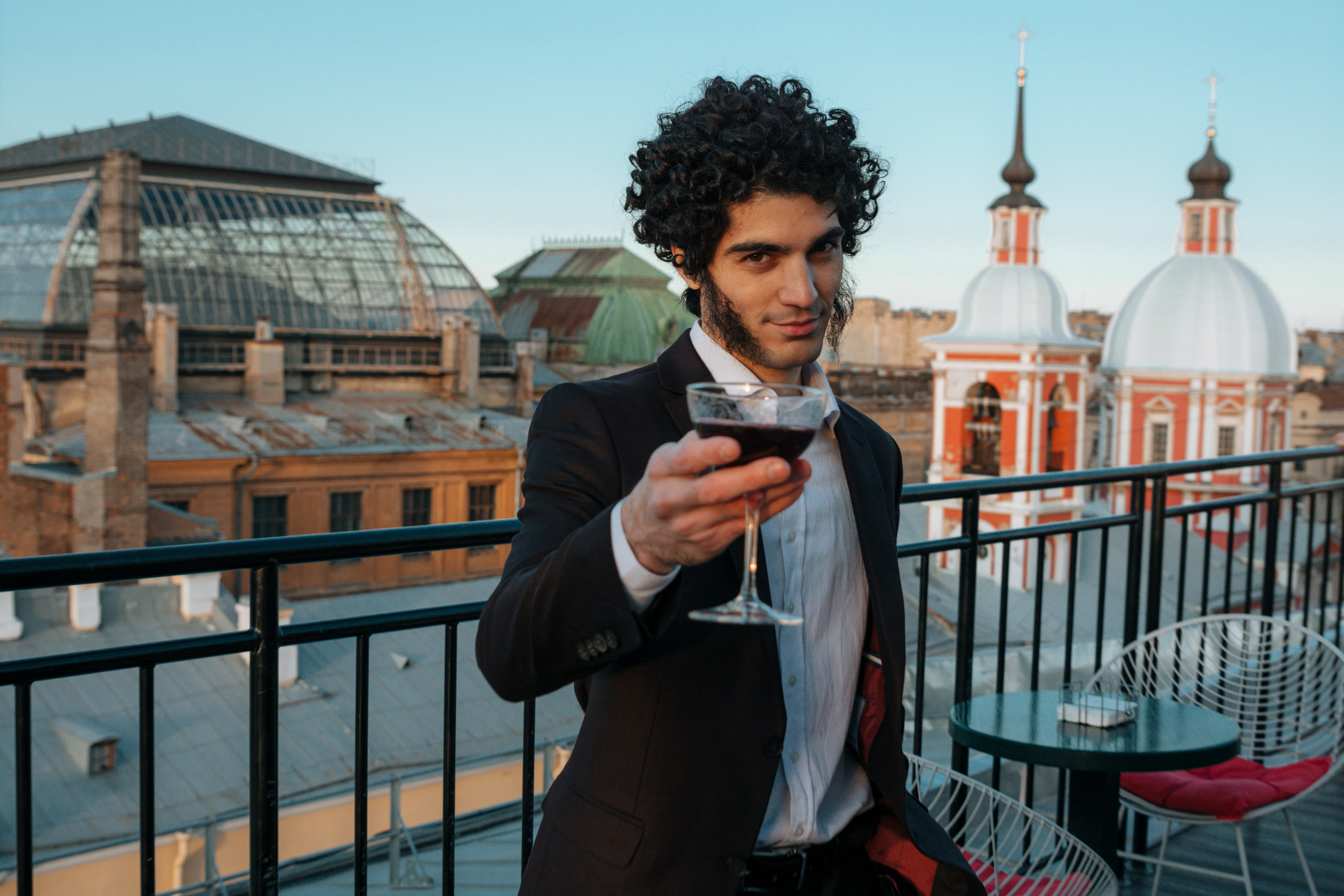 Пушкин в отеле «Оболенский». Съёмка ролика для конкурса. Портретный фотограф в Санкт-Петербурге Дмитриева Наталия