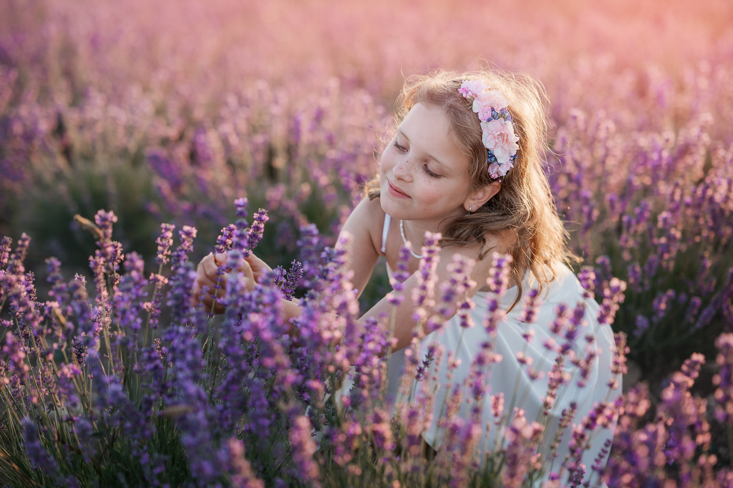 Фотосессия в лавандовом поле. Фотограф Симферополь Крым Ольга Топоривская