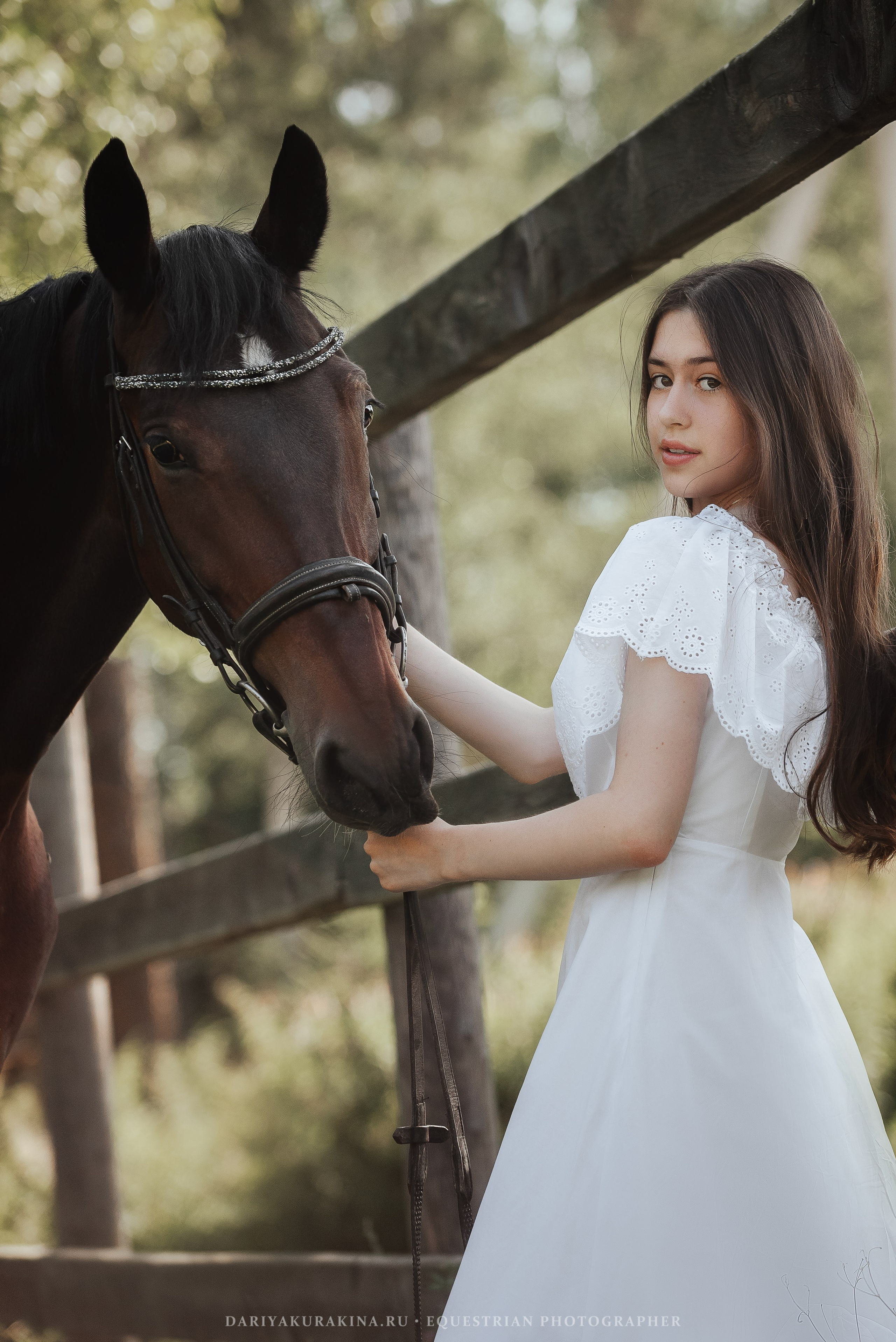 Полина и Заправа. Конный фотограф Куракина Дарья • Фотосессии с лошадьми