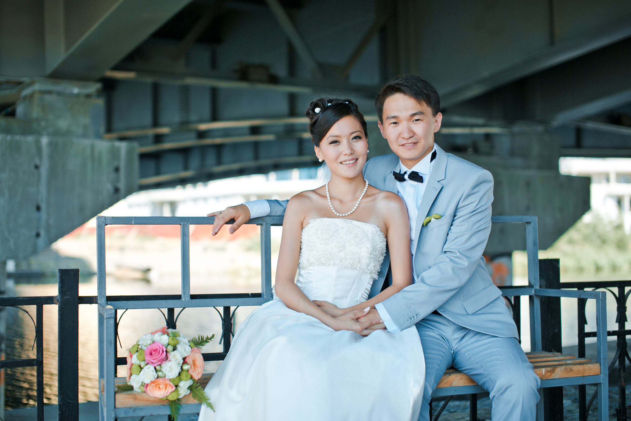 Летнее свадебное фото. Фотограф Надежда Куин, Якутск