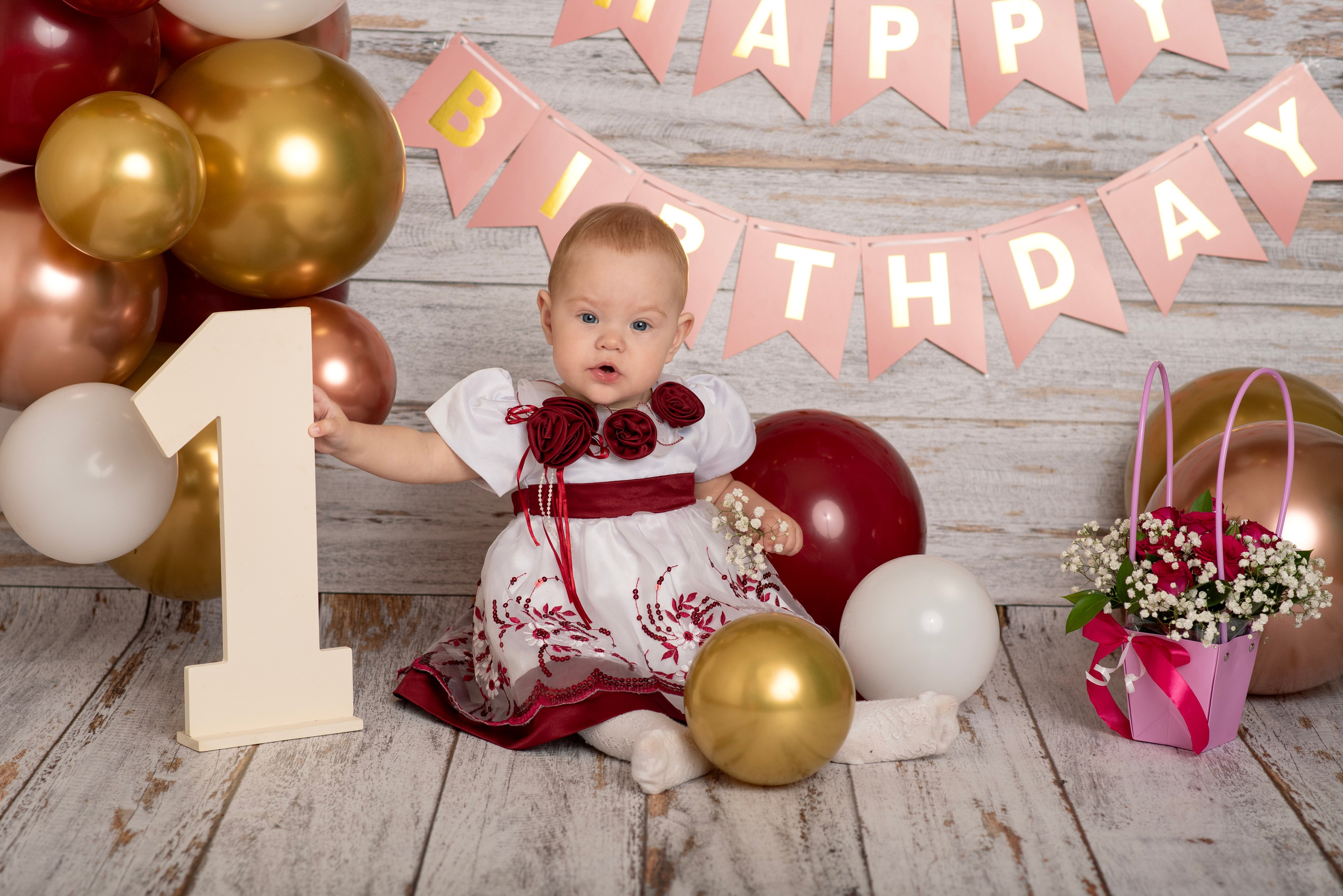 Первый годик малыша. Фотограф в Чесме Елена Воронина