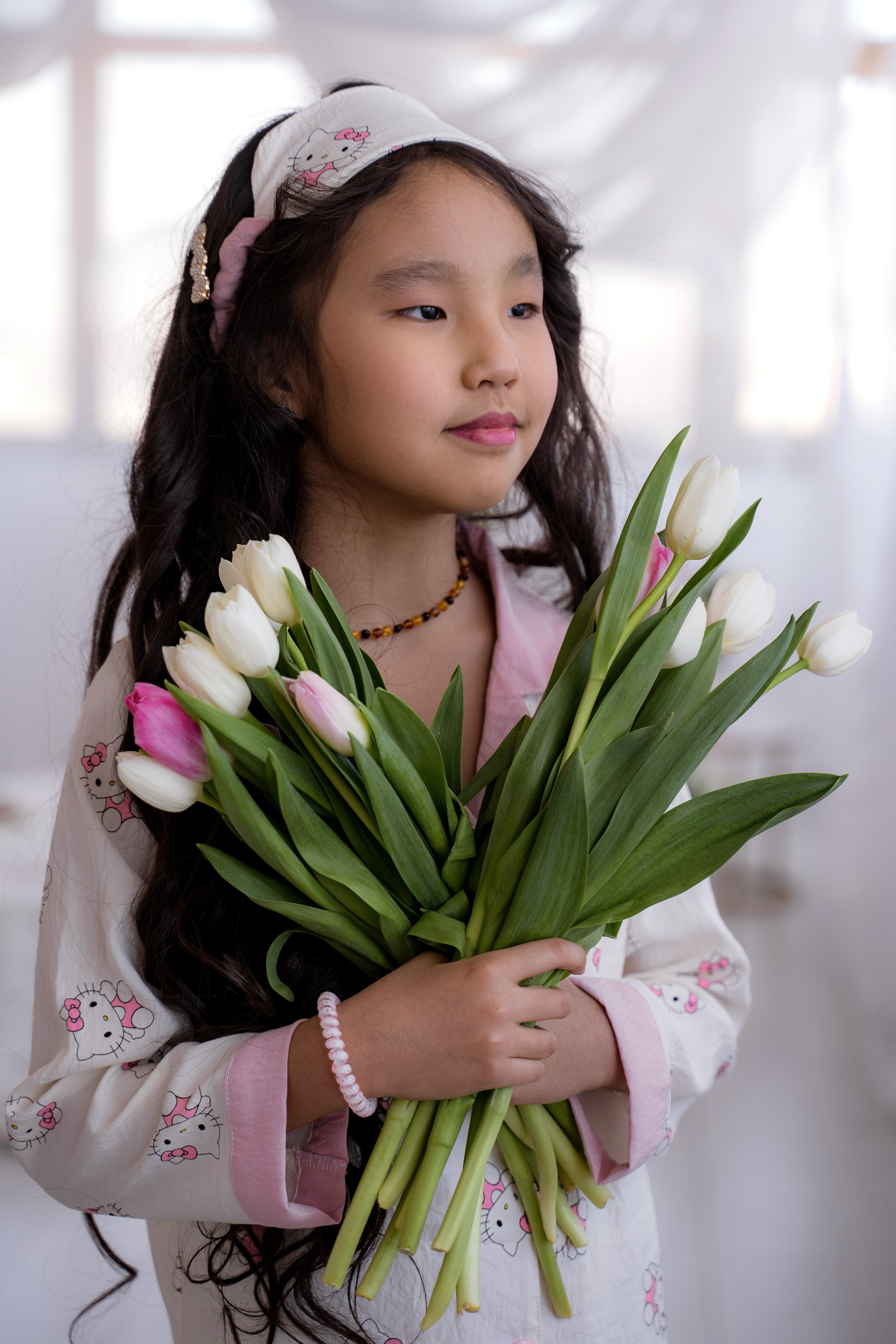 Тюльпановое настроение. Фотостудия Малина в городе Улан-Удэ. Фотограф Ирина Жарникова