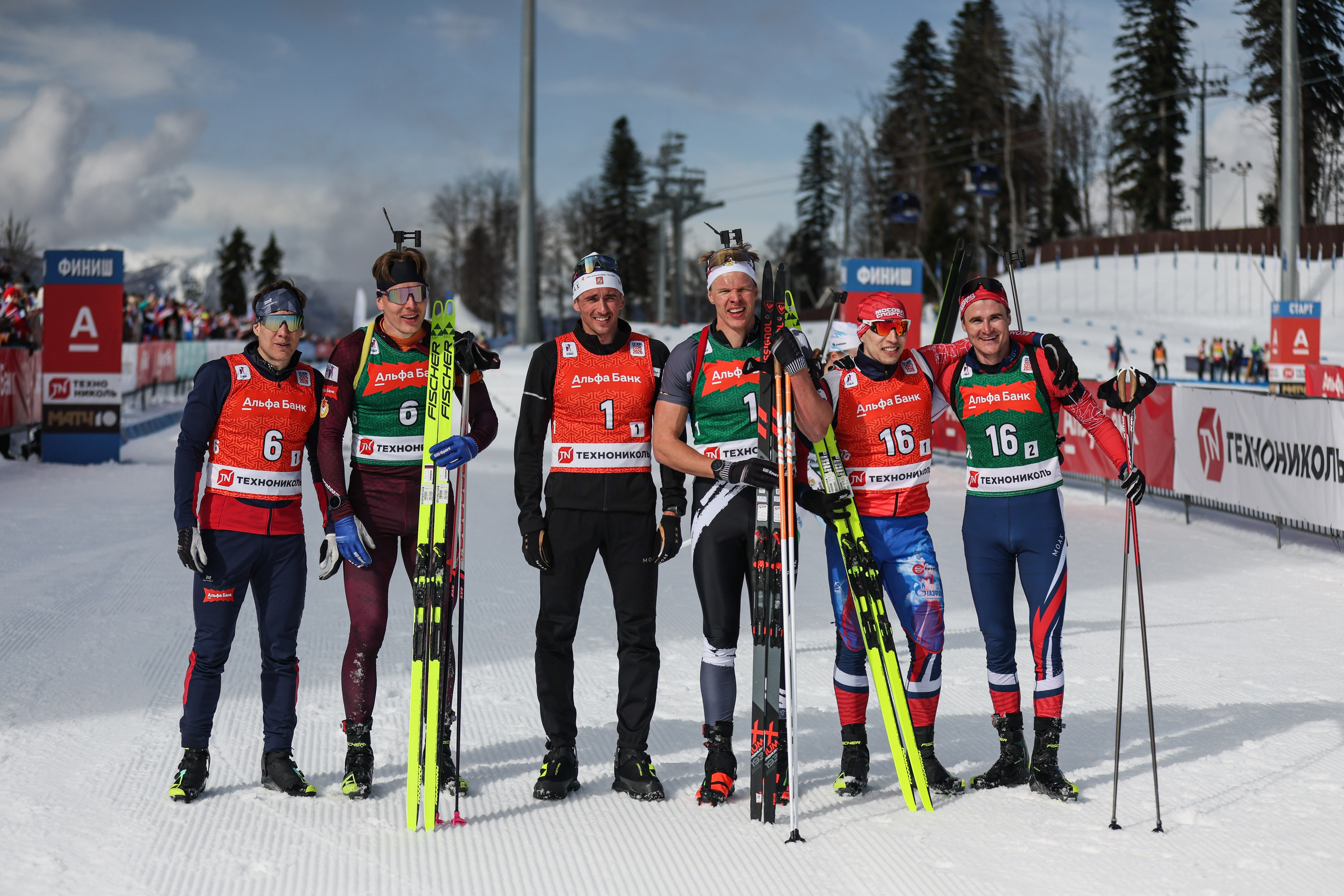 Биатлон Эстафета