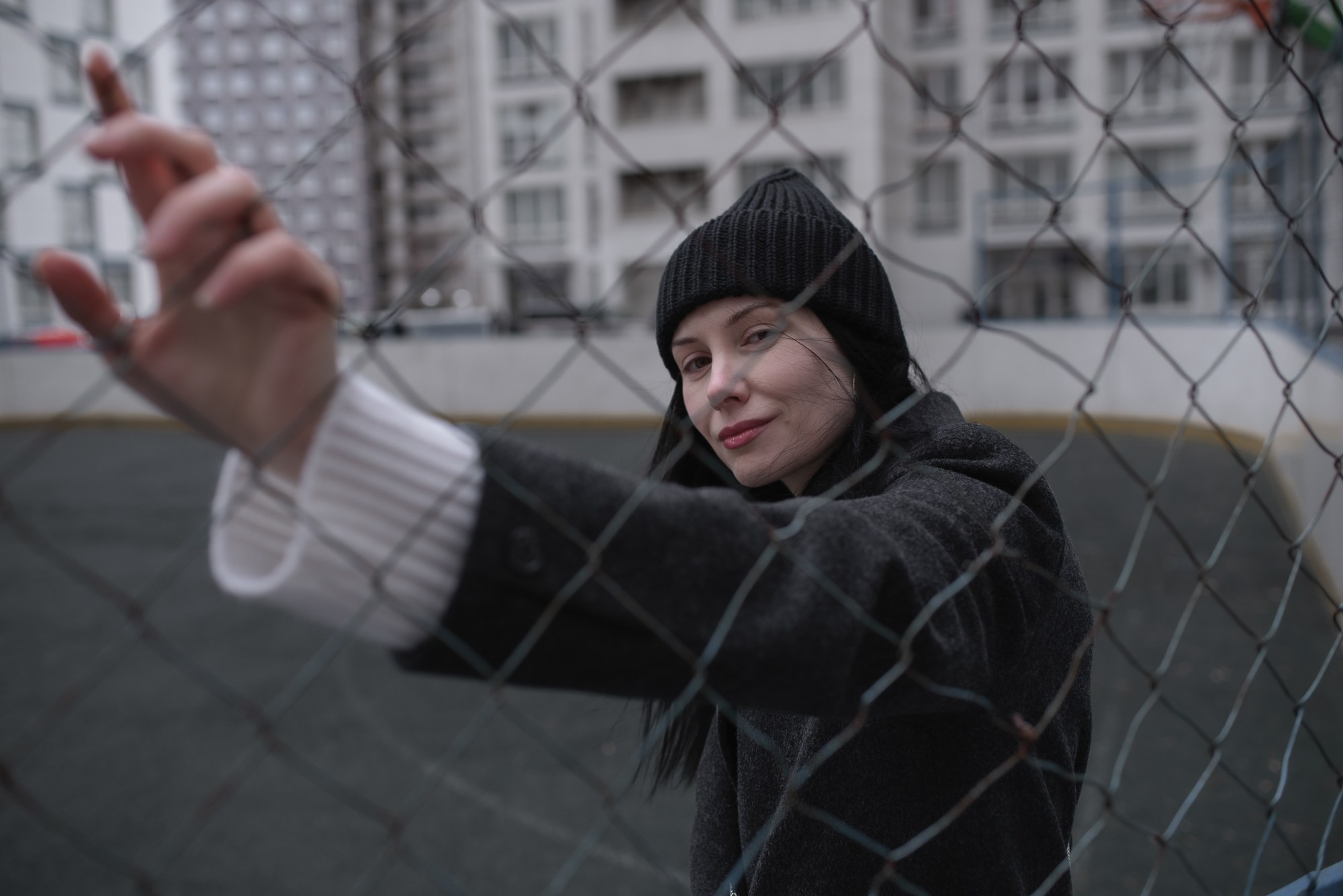 фотосессия на спортивной площадке