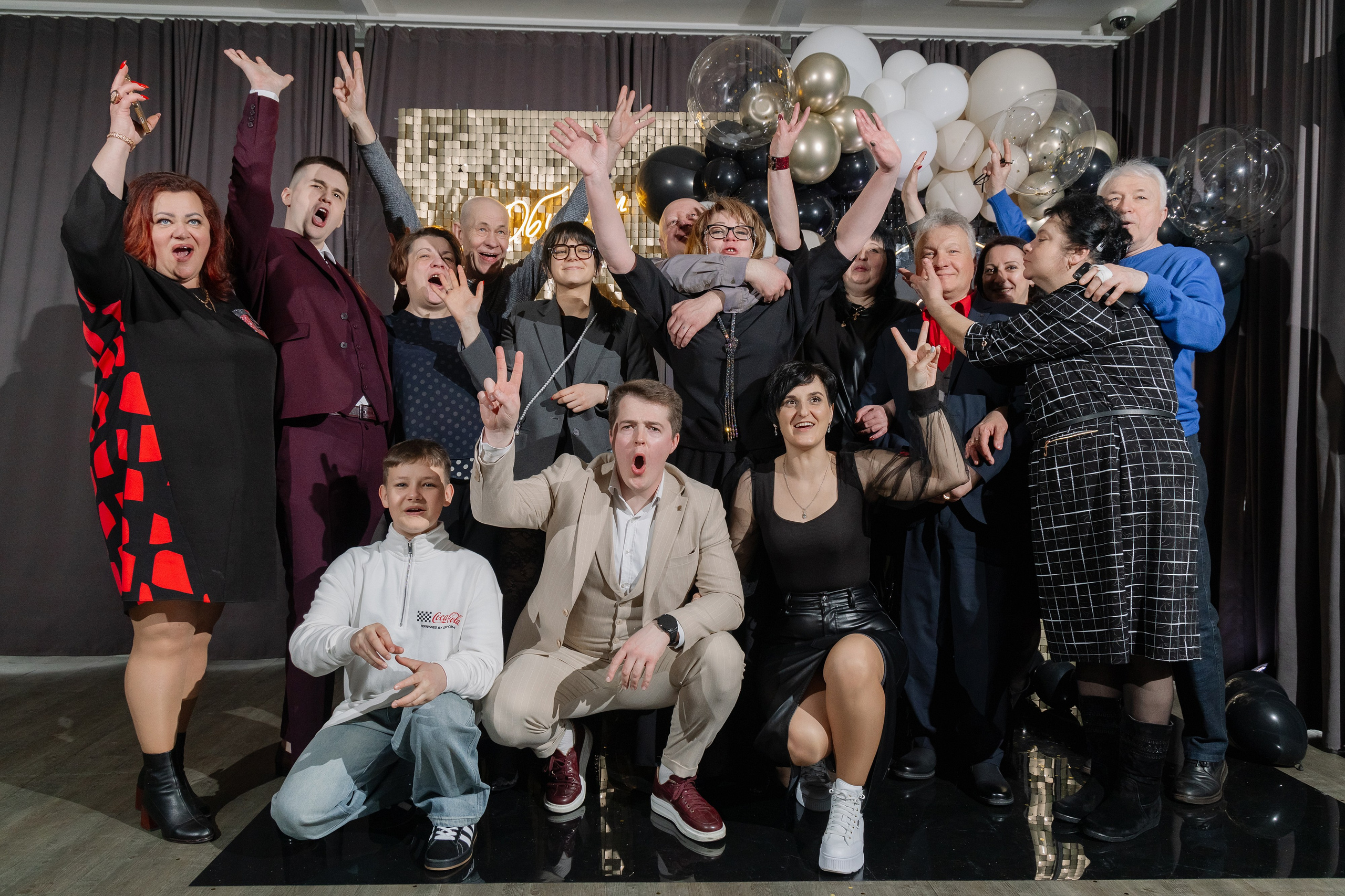 Фотосъемка юбилея в кафе BALDENINI в Минске. Свадебный фотограф в Минске/Беларуси Сергей Спиридонов