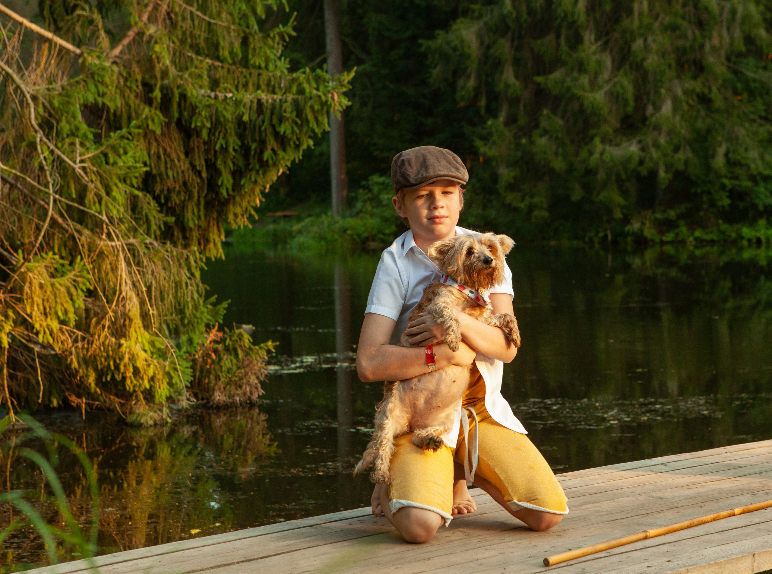 Рыбалка. Индивидуальная фотосъемка в Москве. Гриценюк Регина