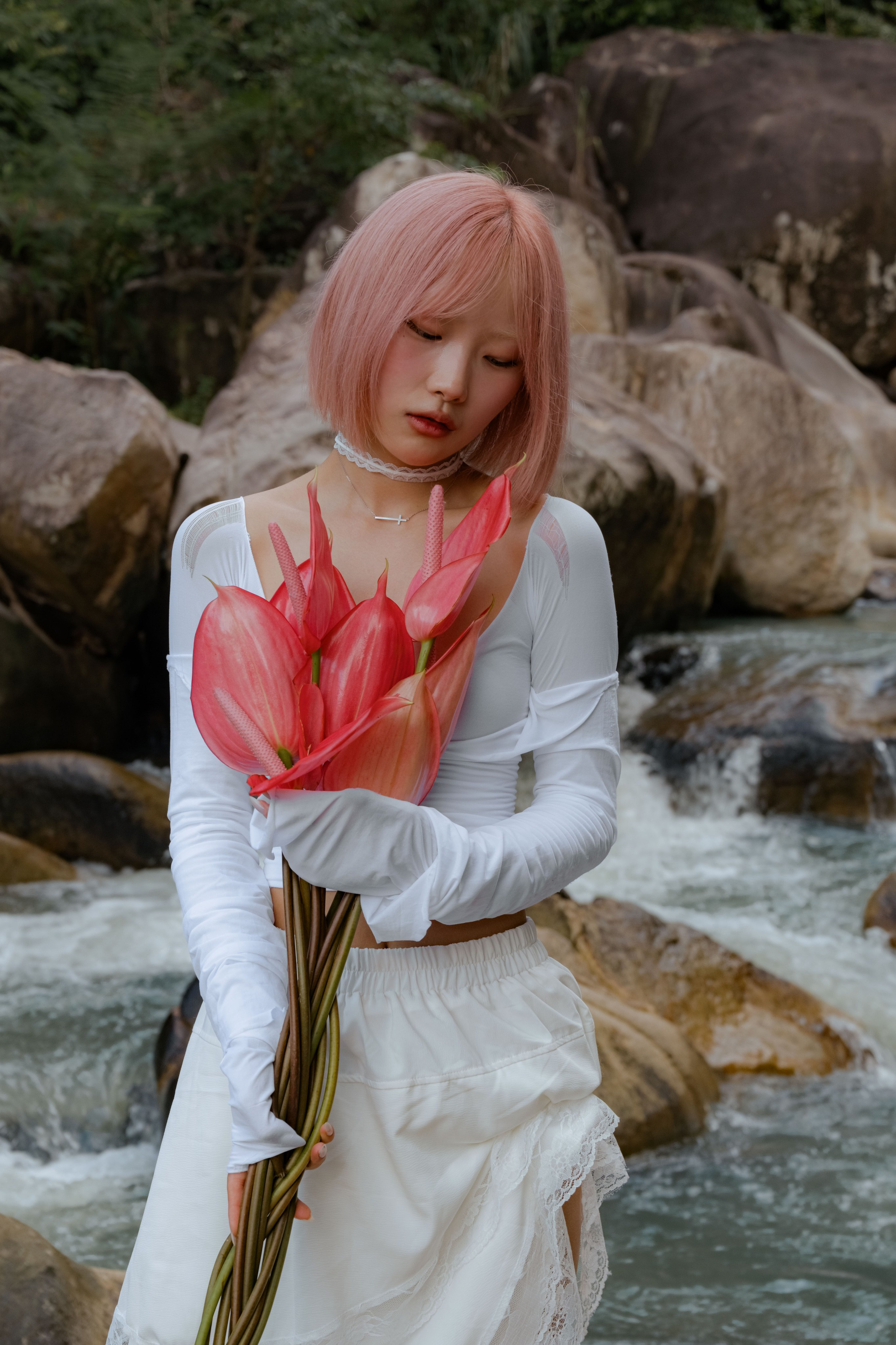 Location "Ba Ho Waterfall". Portrait photographer Nha Trang | Julia Meshanina