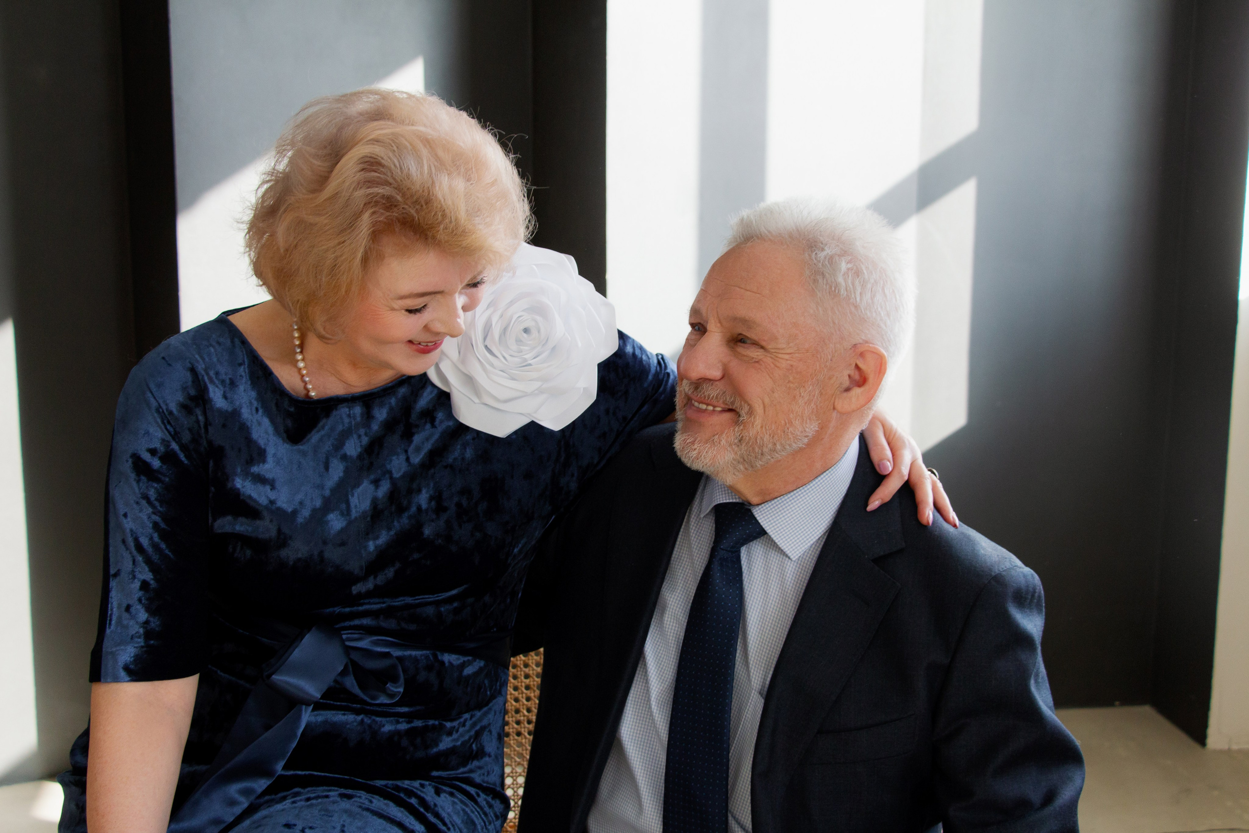 Семейная фотосессия в студии: Борис и Светлана. Фотограф в Екатеринбурге Пойгина Елена