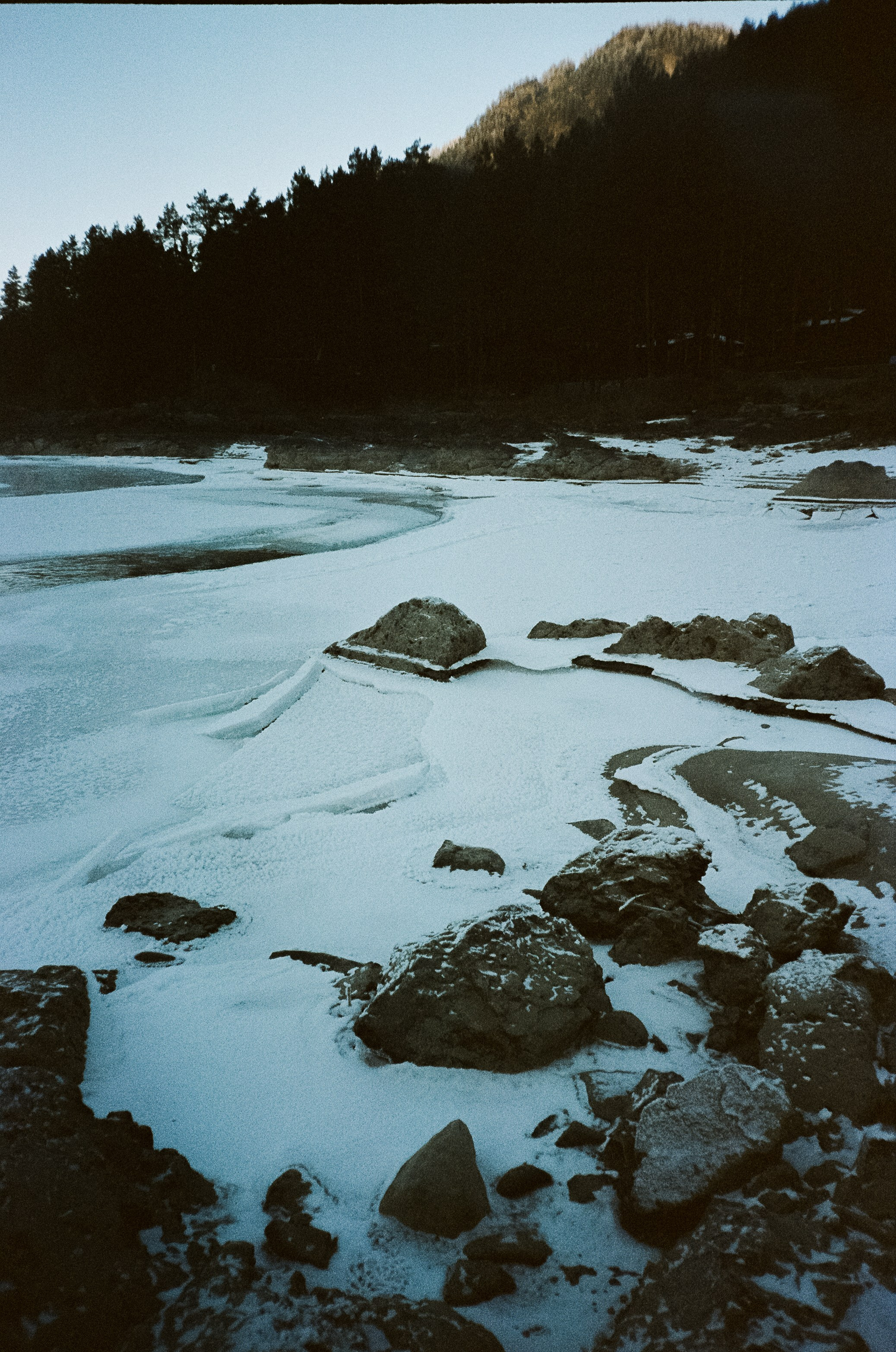 Кедровый остров в суровый мороз. Фотограф-документалист Мария Осокина