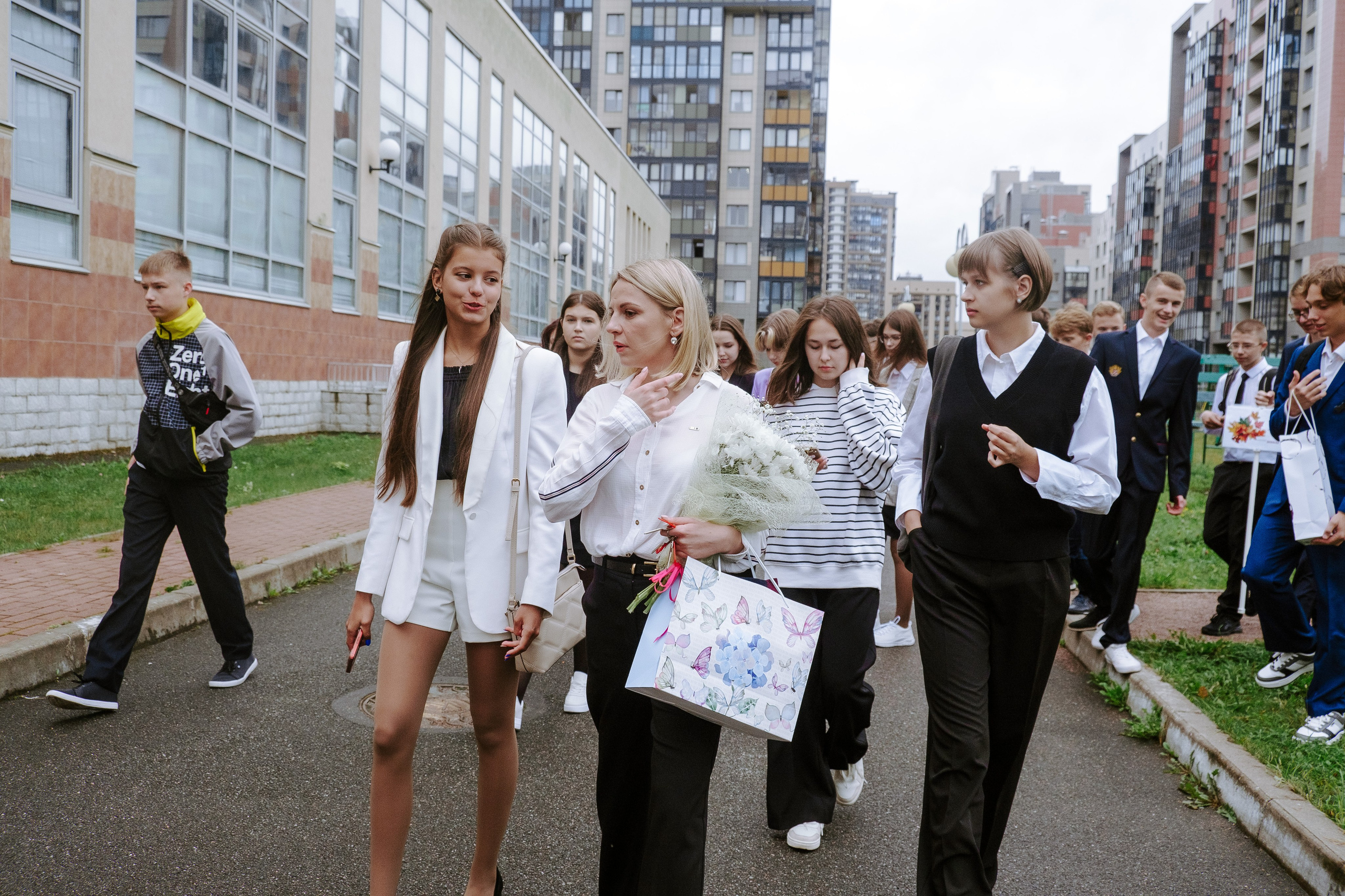 Первое сентября. Фотограф Мария Хлебникова Санкт-Петербург Москва