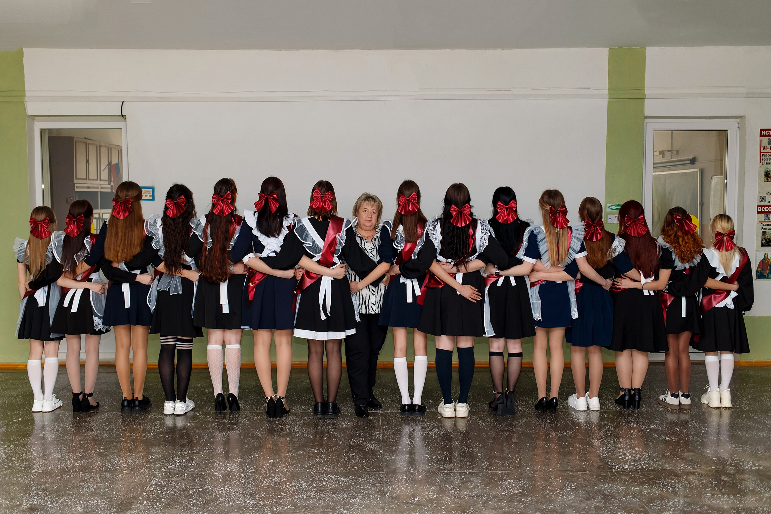 11 класс с. Барабаш. Фотограф Любовь Корниенко, Примоский край