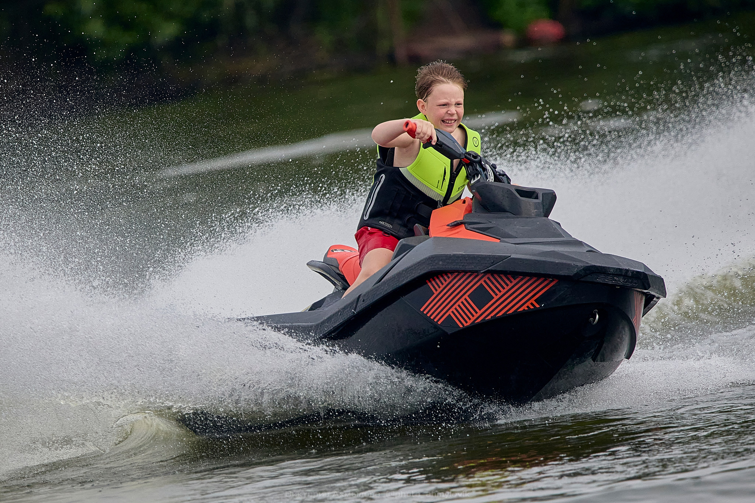 Аквабайки на Северке. Виктория Ахмылова. Фотограф в Москве