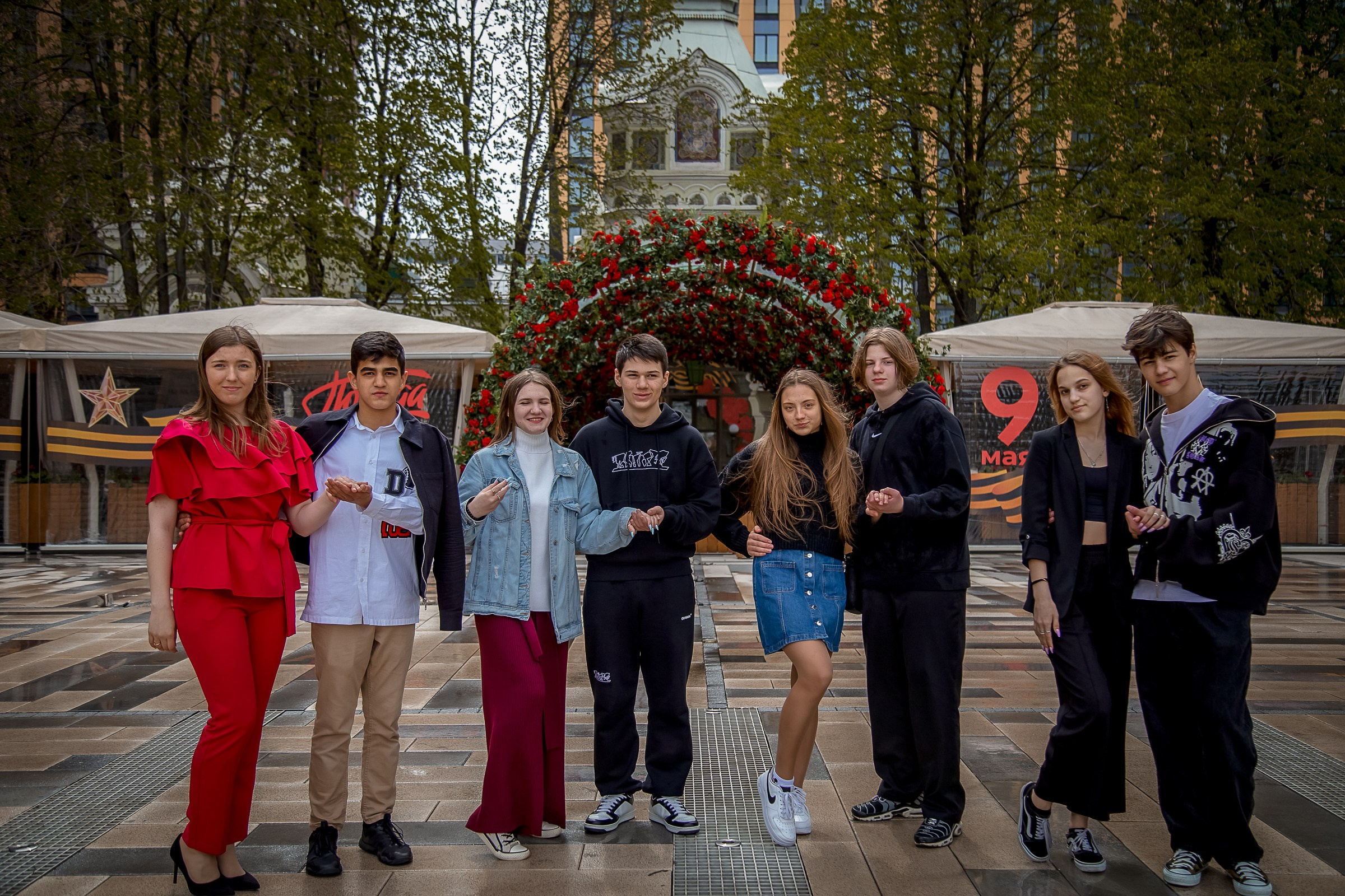 КАДЕТЫ 9 КЛАСС ПРОГУЛКА. Фотограф в Москве Ольга Колесникова