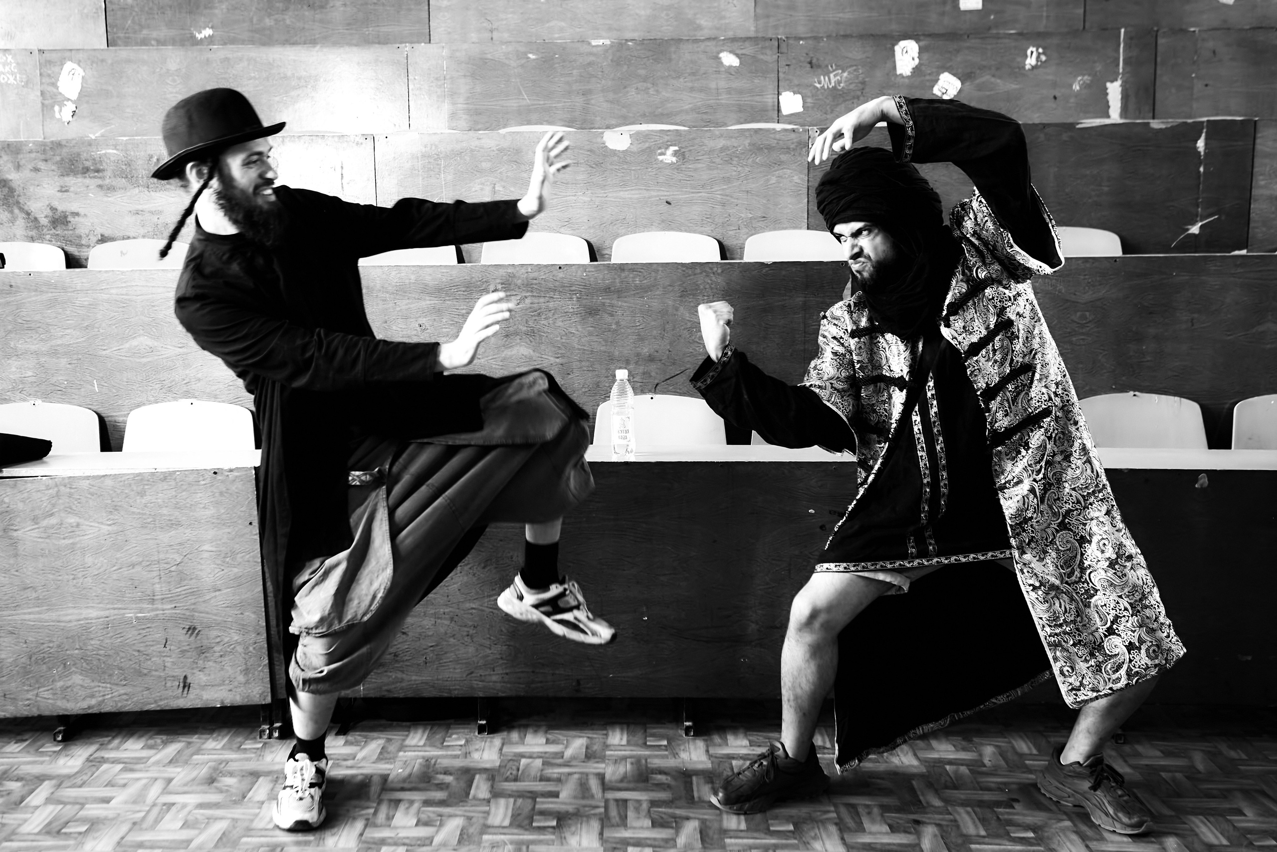 Backstage. Visual artist Konstantin KoT