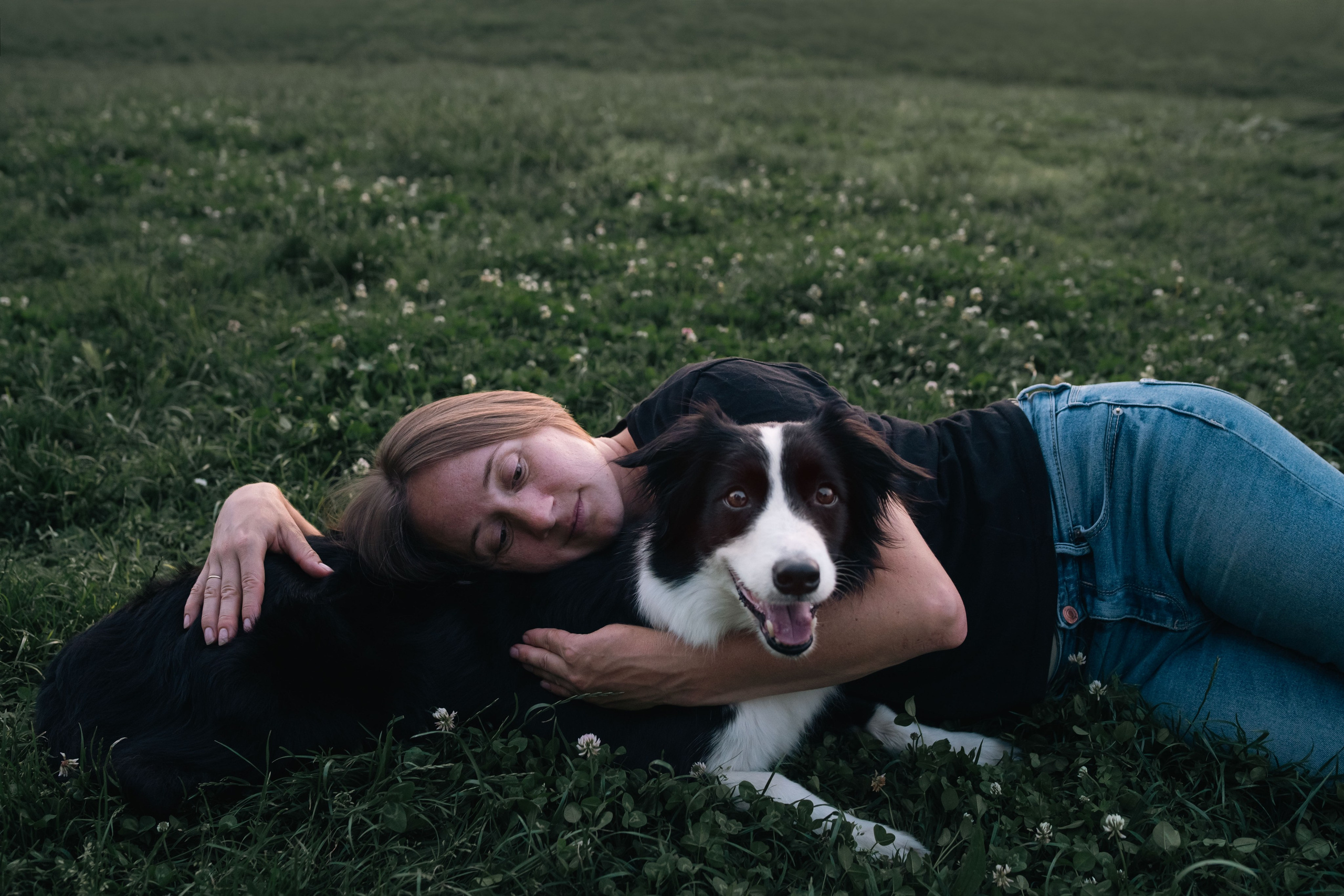 Белград, Калемегдан. Таня и Шегги. Фотограф анималист