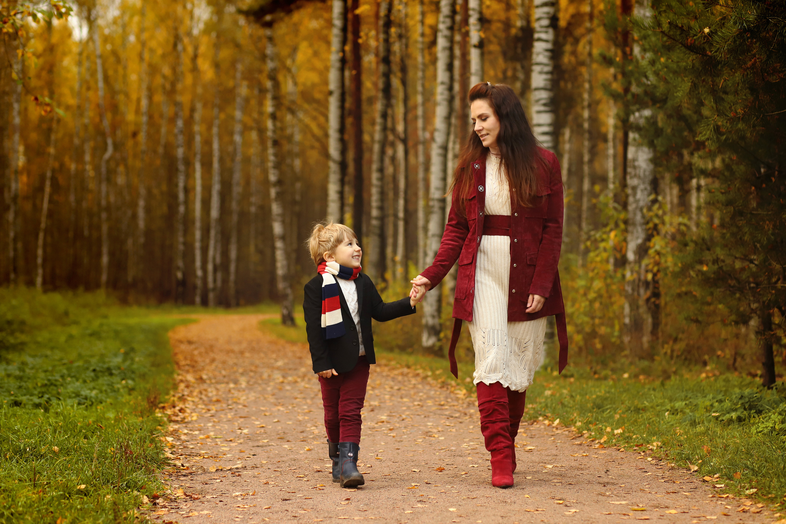 Осенняя фотопрогулка 🍂🍁. Семейный фотограф Ирис Сенченко