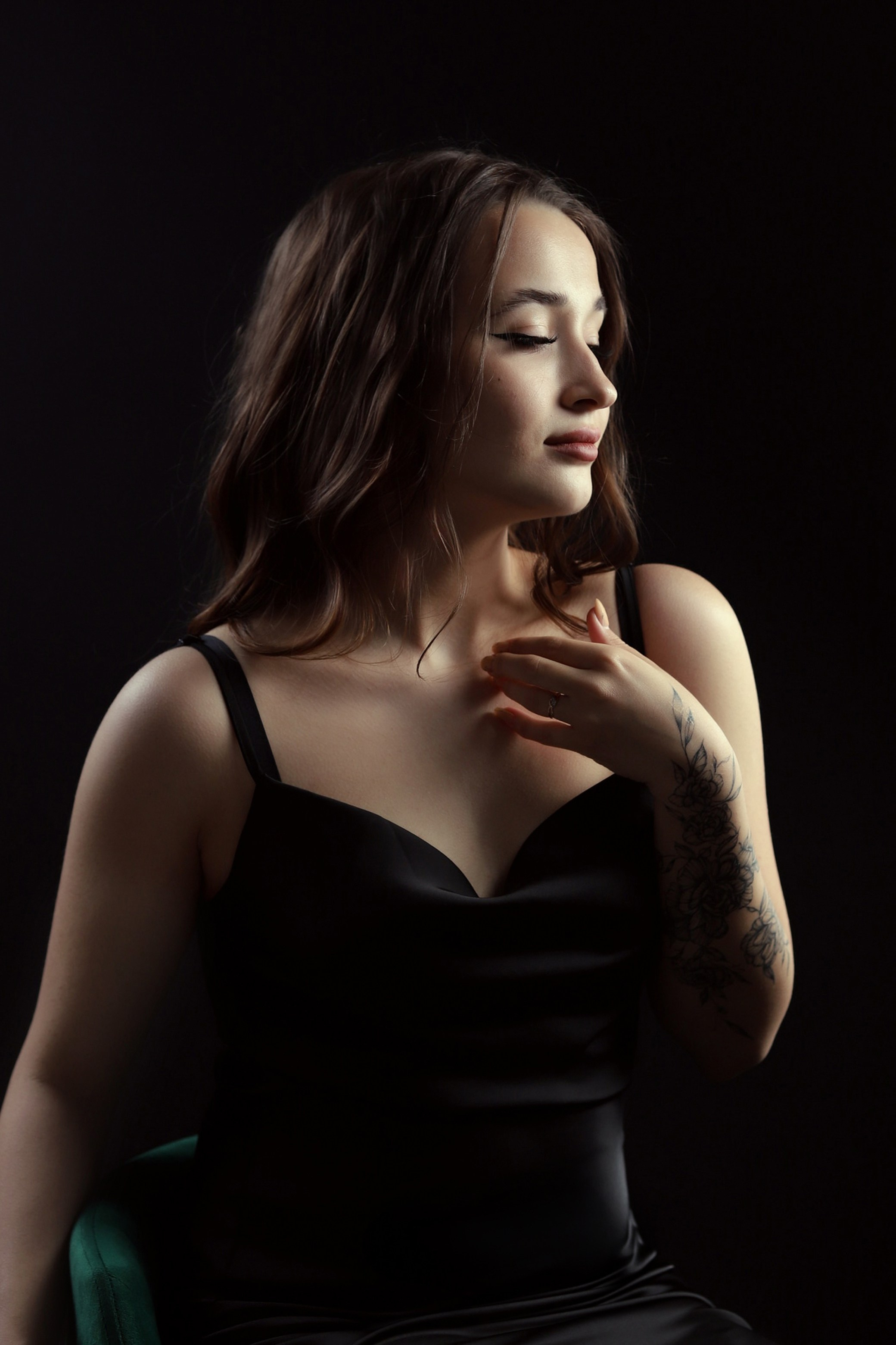 Съемка на черном фоне. Фотограф Кравченко Юлия. Энгельс