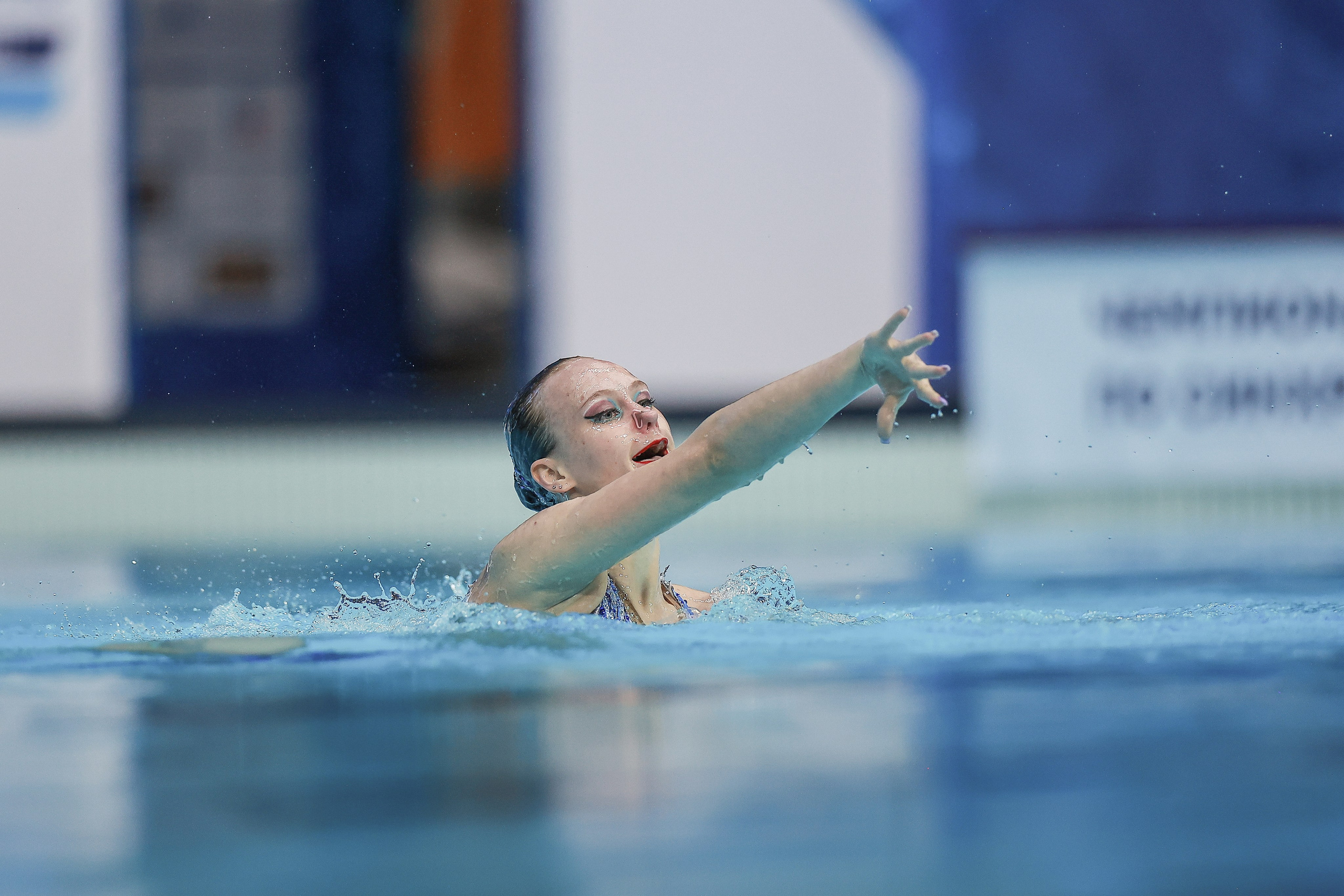 Чемпионат России по синхронному плаванию. Спортивный репортажный фотограф Казань Нафис Сиразетдинов