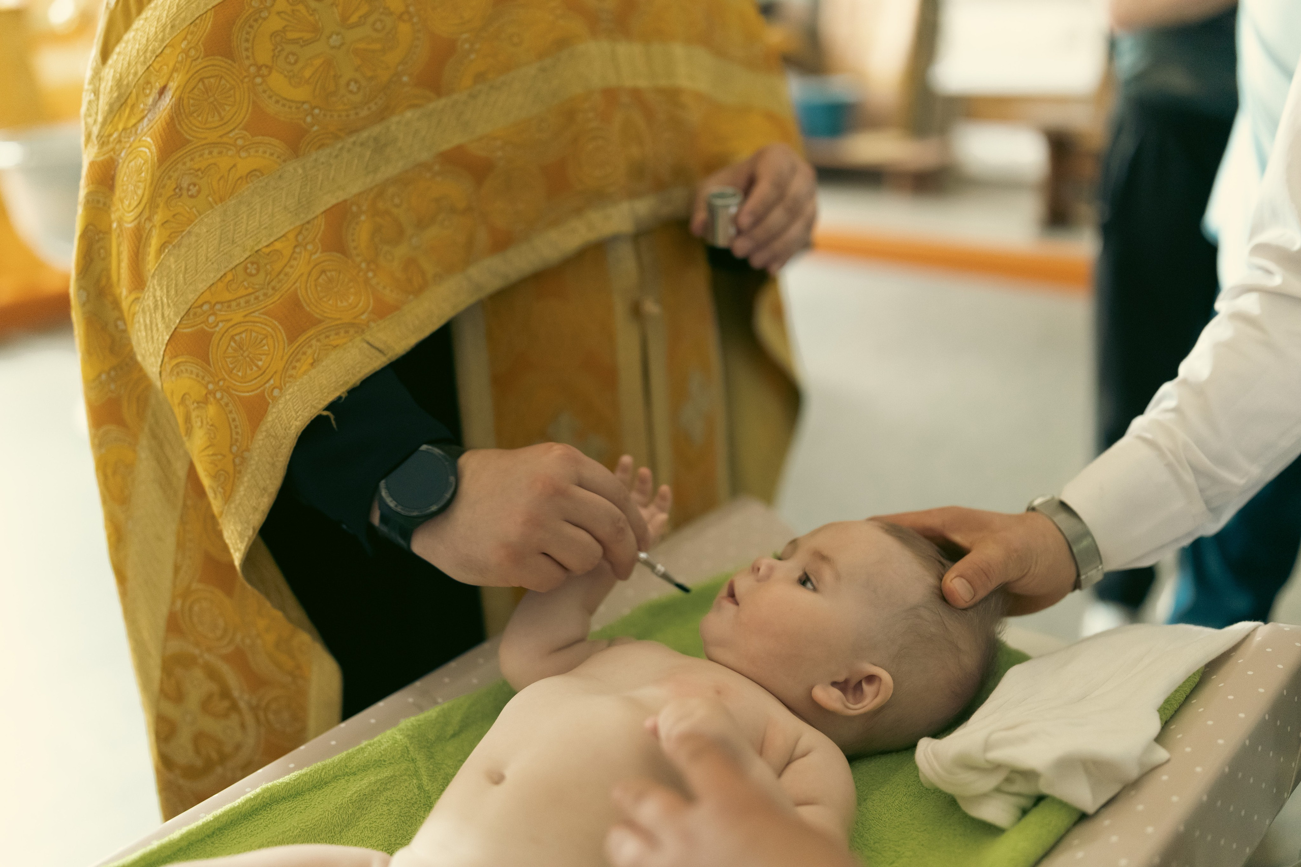 Таинство крещения. Православный фотограф Электросталь-Ногинск Ремизов Владимир